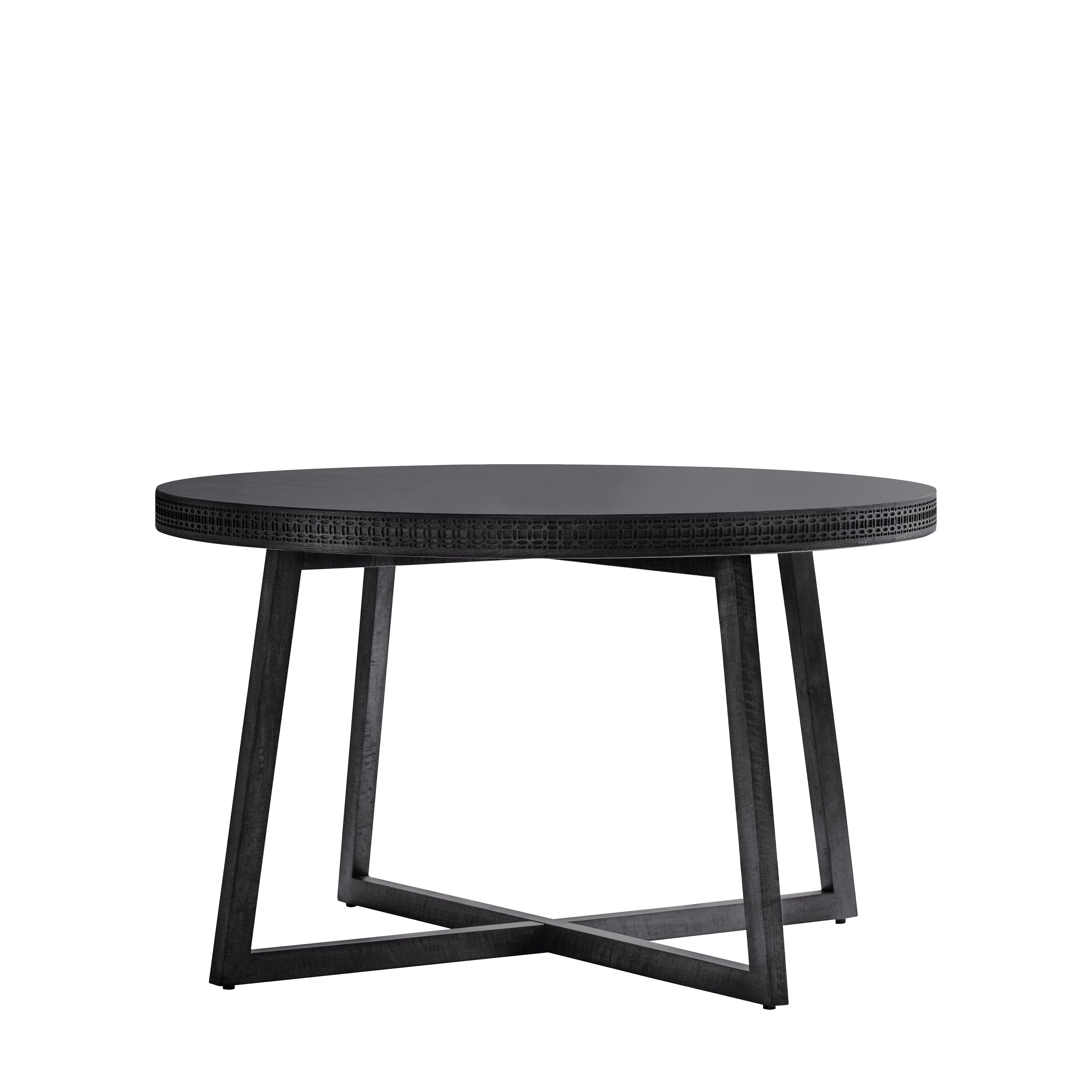 Boho Boutique Round Dining Table - Mango / Mindi / Mahogany / MDF | Migo Interiors