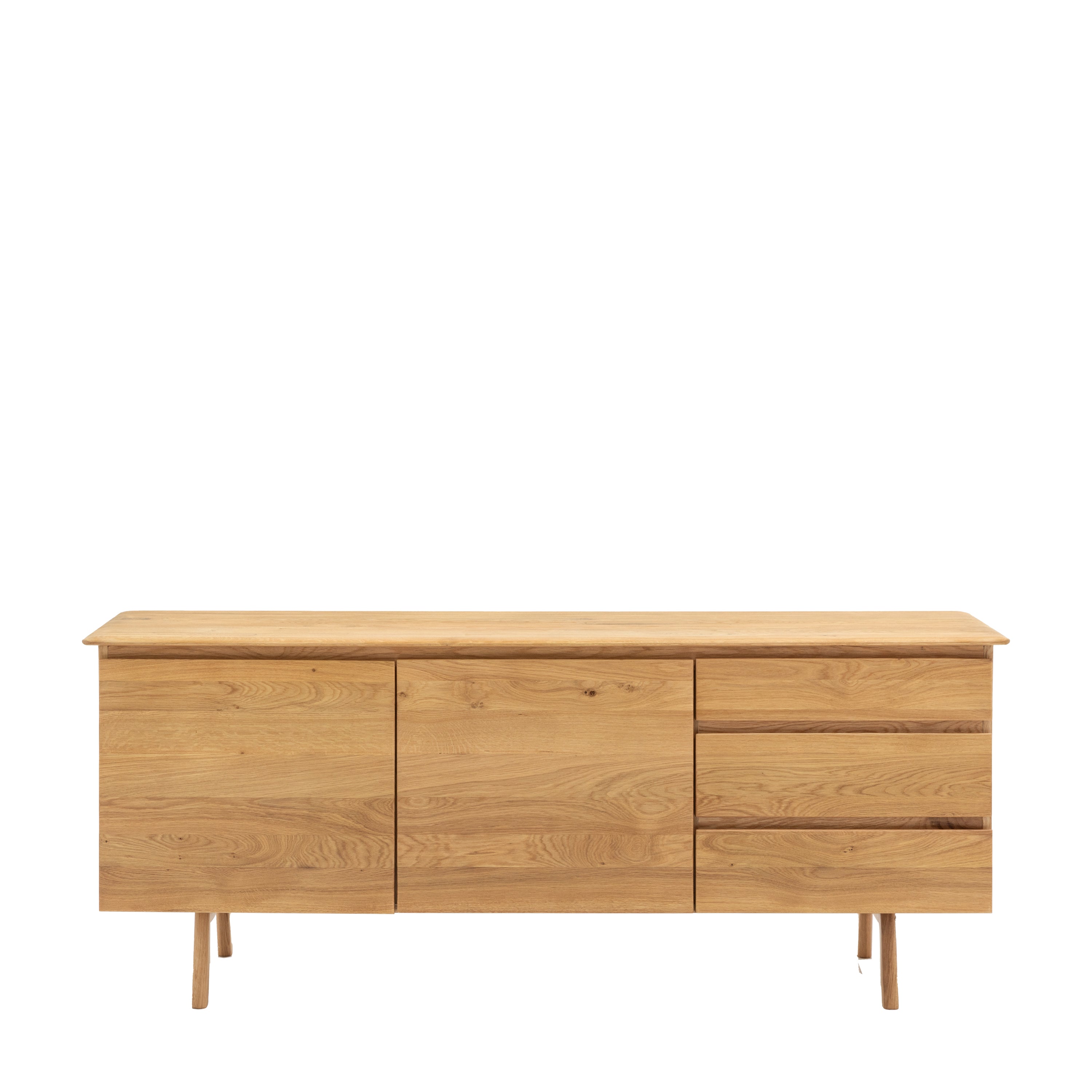 Madrid 2 Door 3 Drawer Sideboard - MDF / Oak / Pine | Migo Interiors