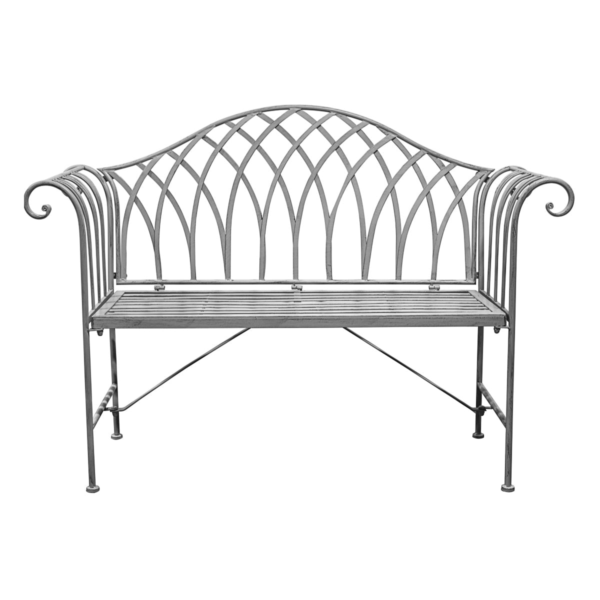 Duchess Outdoor Bench Estate - Metal | Migo Interiors