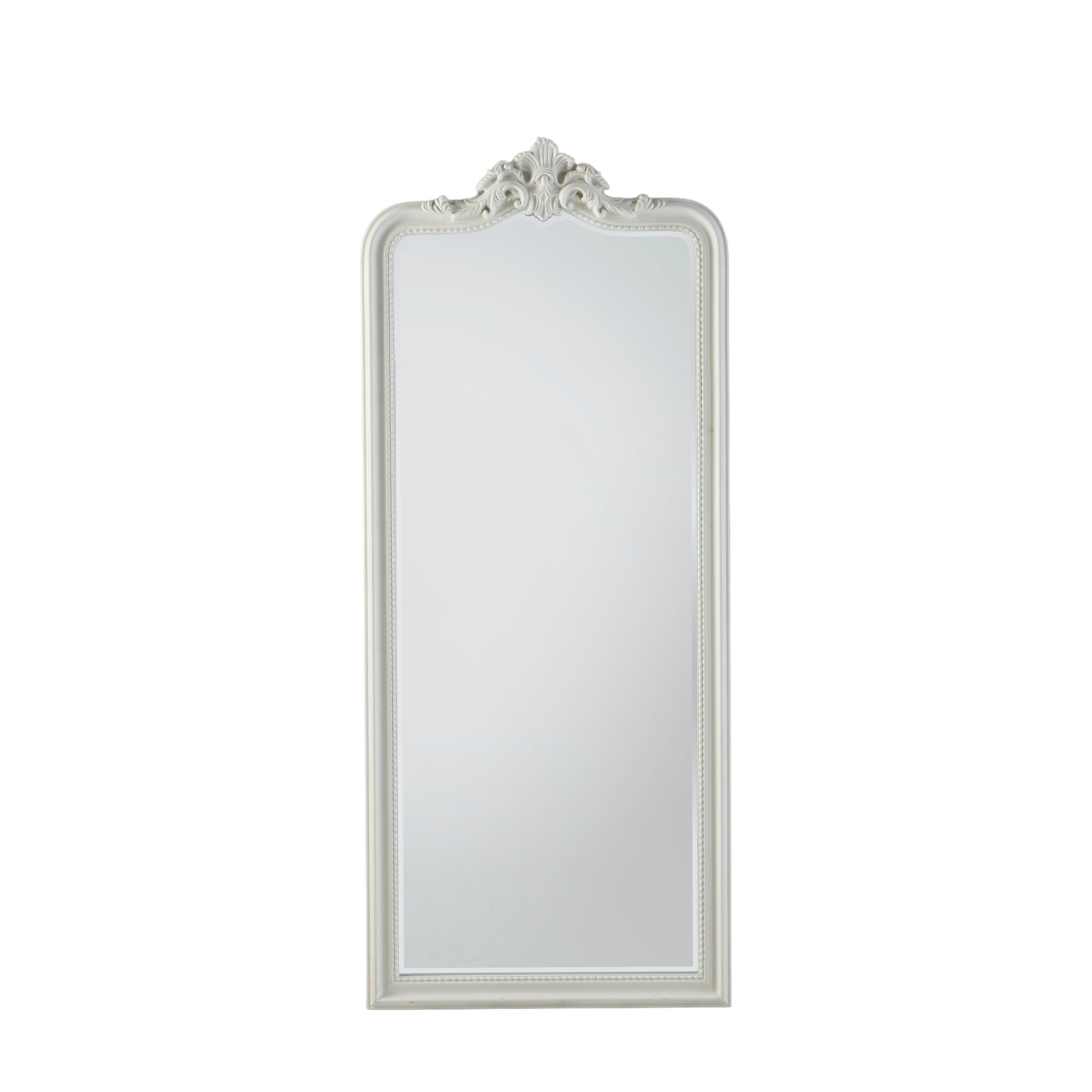 Cagney Mirror White - Glass / MDF / PU / Wood | Migo Interiors