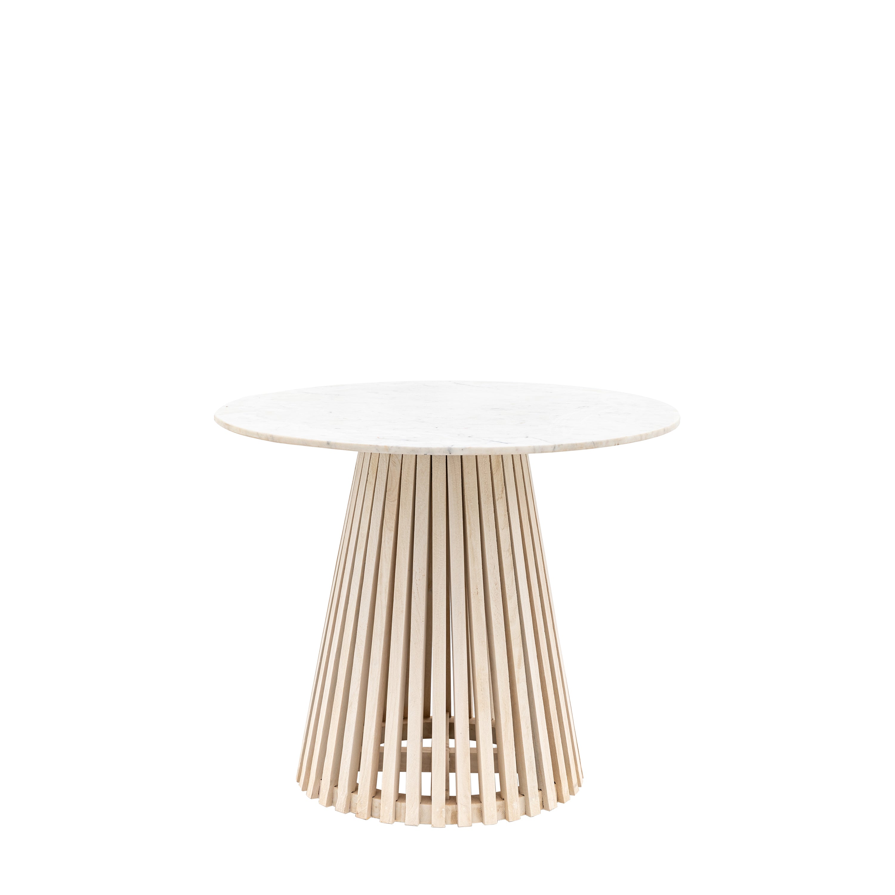 Soho Round Dining Table - Marble / Mango Wood | Migo Interiors