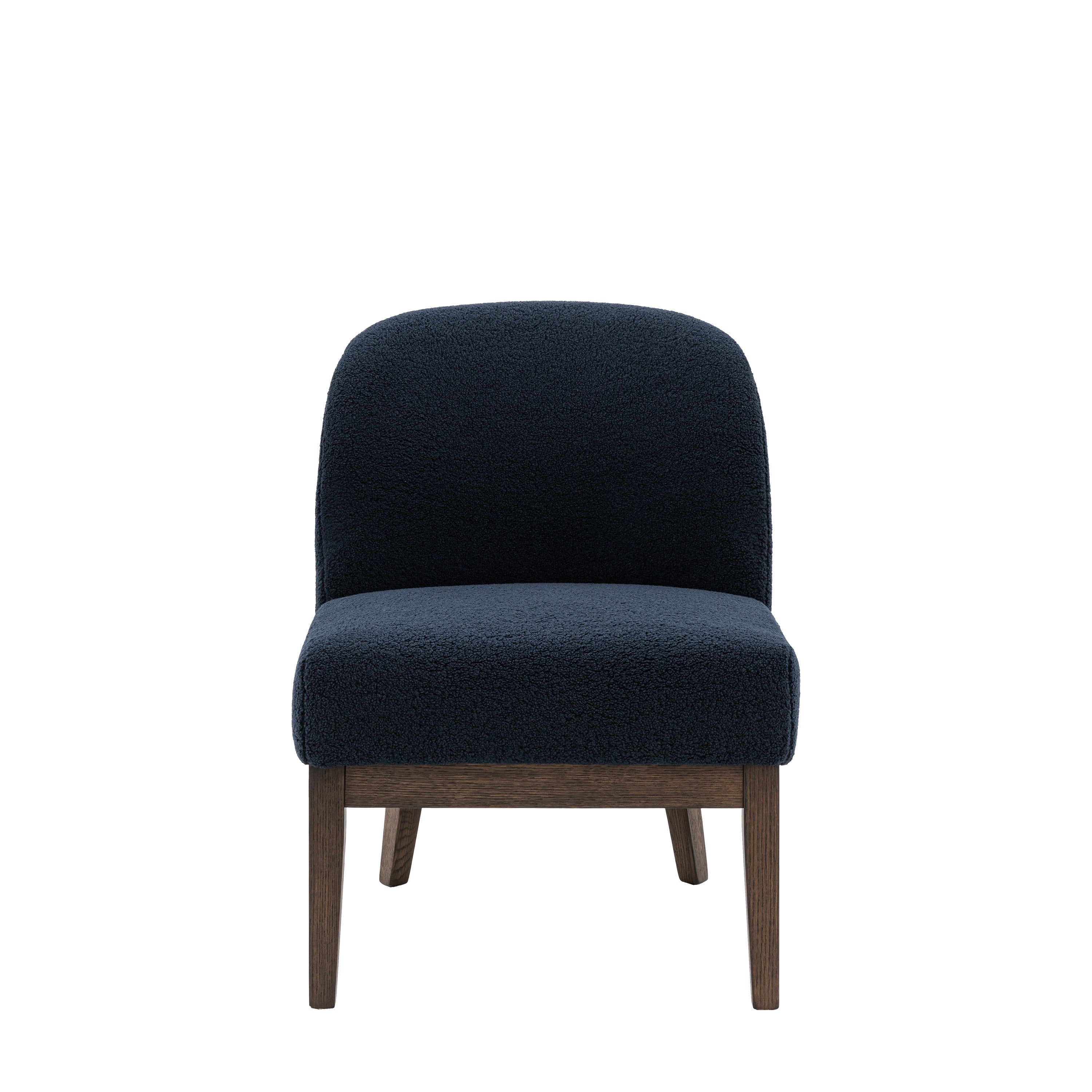 Bardfield Chair Blue - Oak / Plywood / Polyester Fabric / Foam / Polyfibre | Migo Interiors