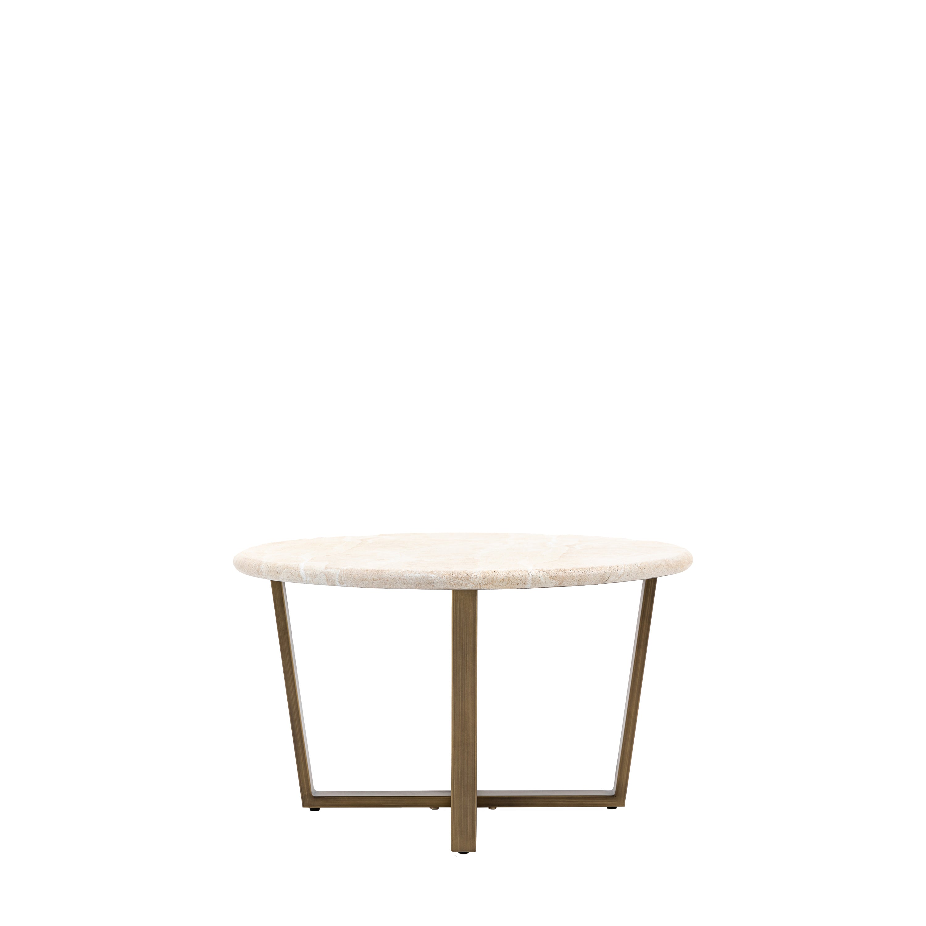 Moderna Round Coffee Table - Glass Reinforced Concrete / Steel | Migo Interiors