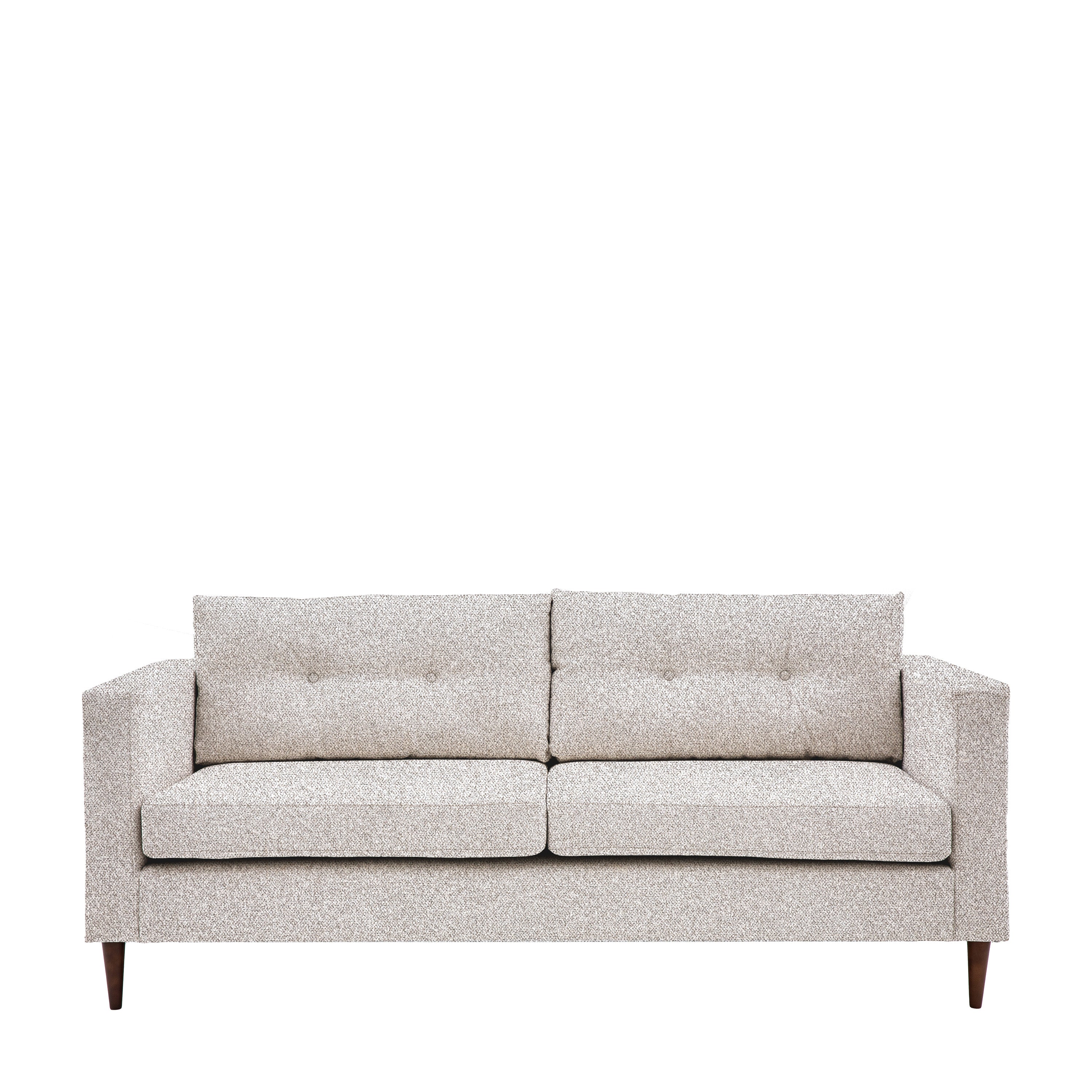 Whitwell Sofa 3 Seater Light Grey - Pine / Foam / Fabric / Plywood / Beech | Migo Interiors