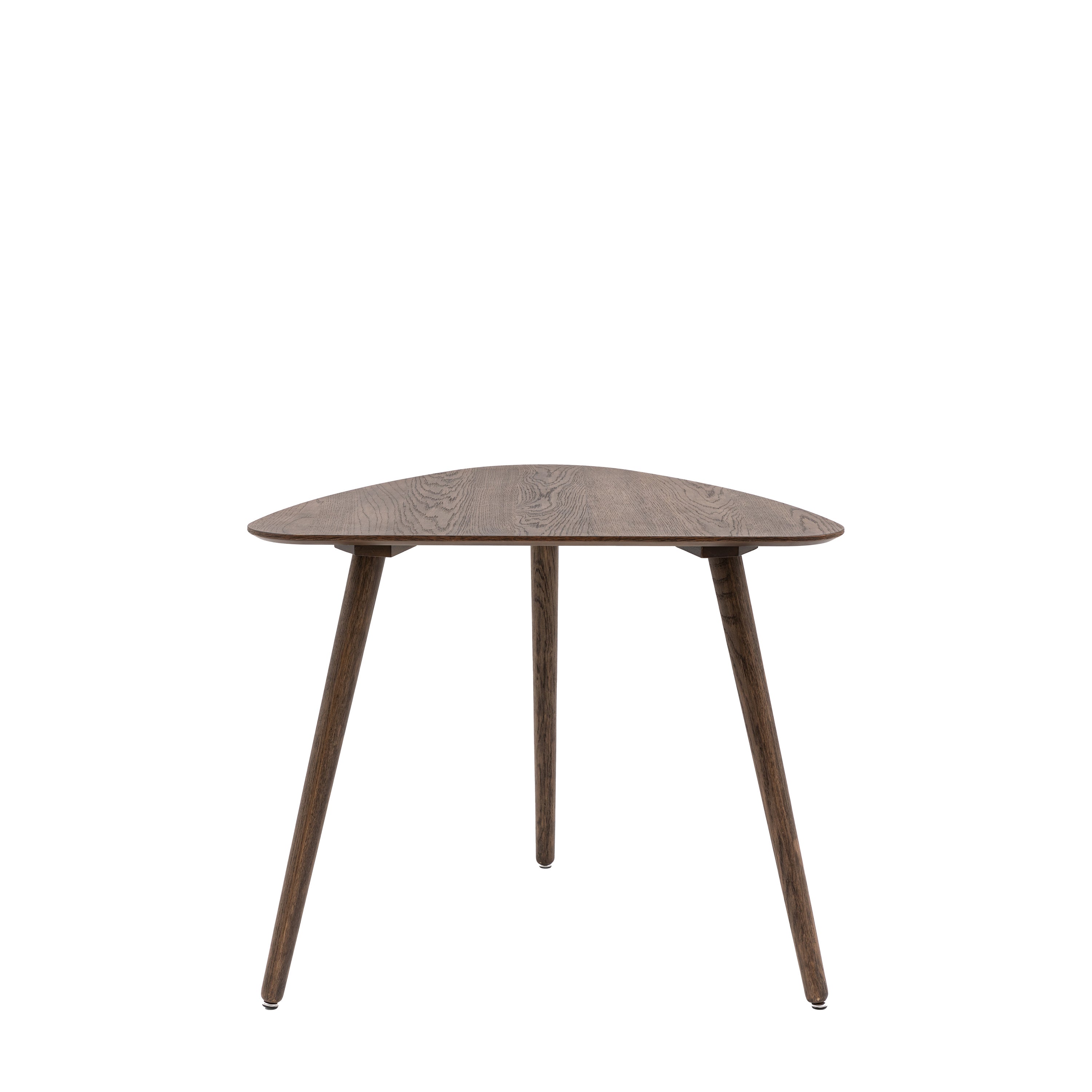 Hatfield Dining Table Smoked - Oak Veneer / MDF / Oak / Rubber Wood | Migo Interiors