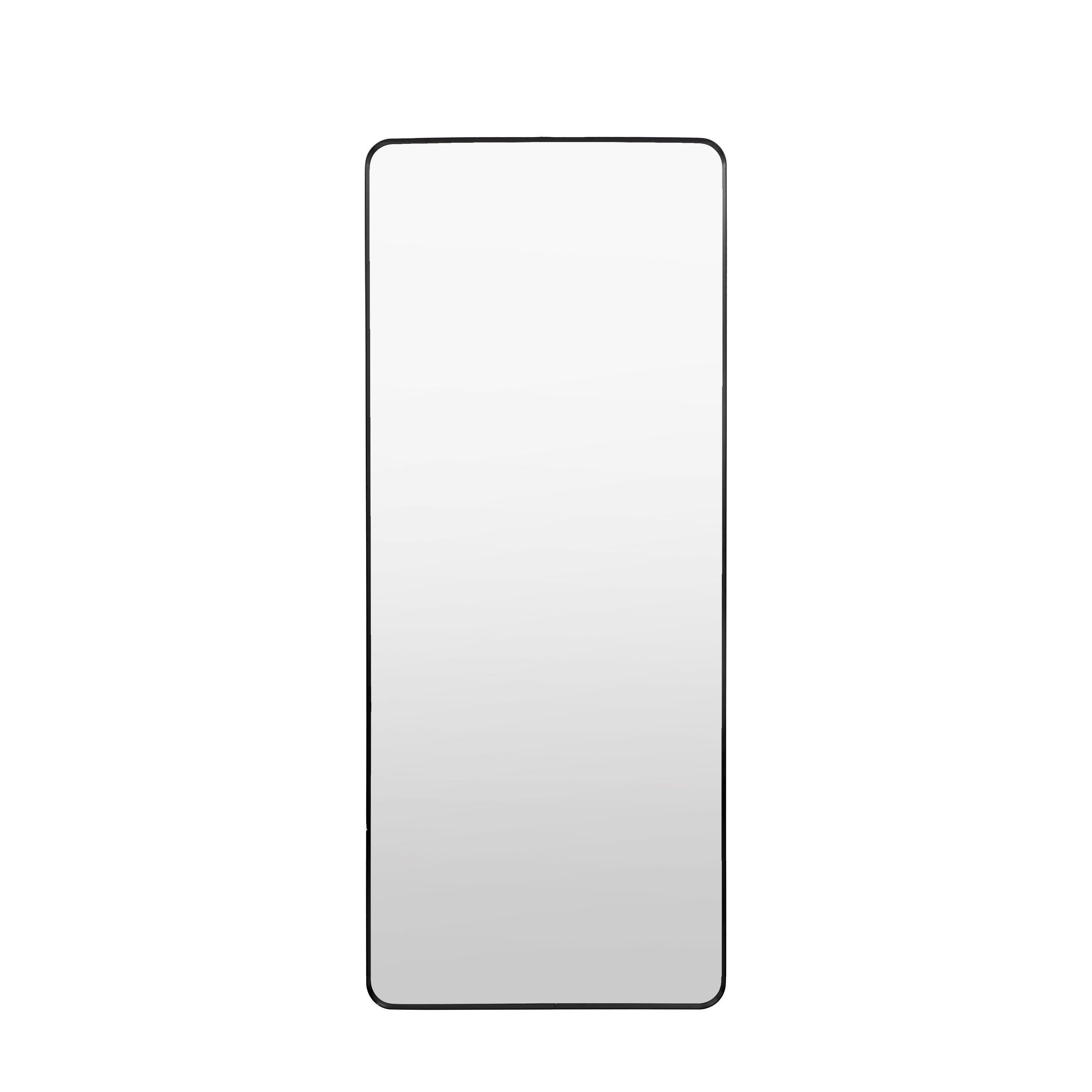 Holworth Leaner Mirror Black - Glass / MDF / Aluminium | Migo Interiors