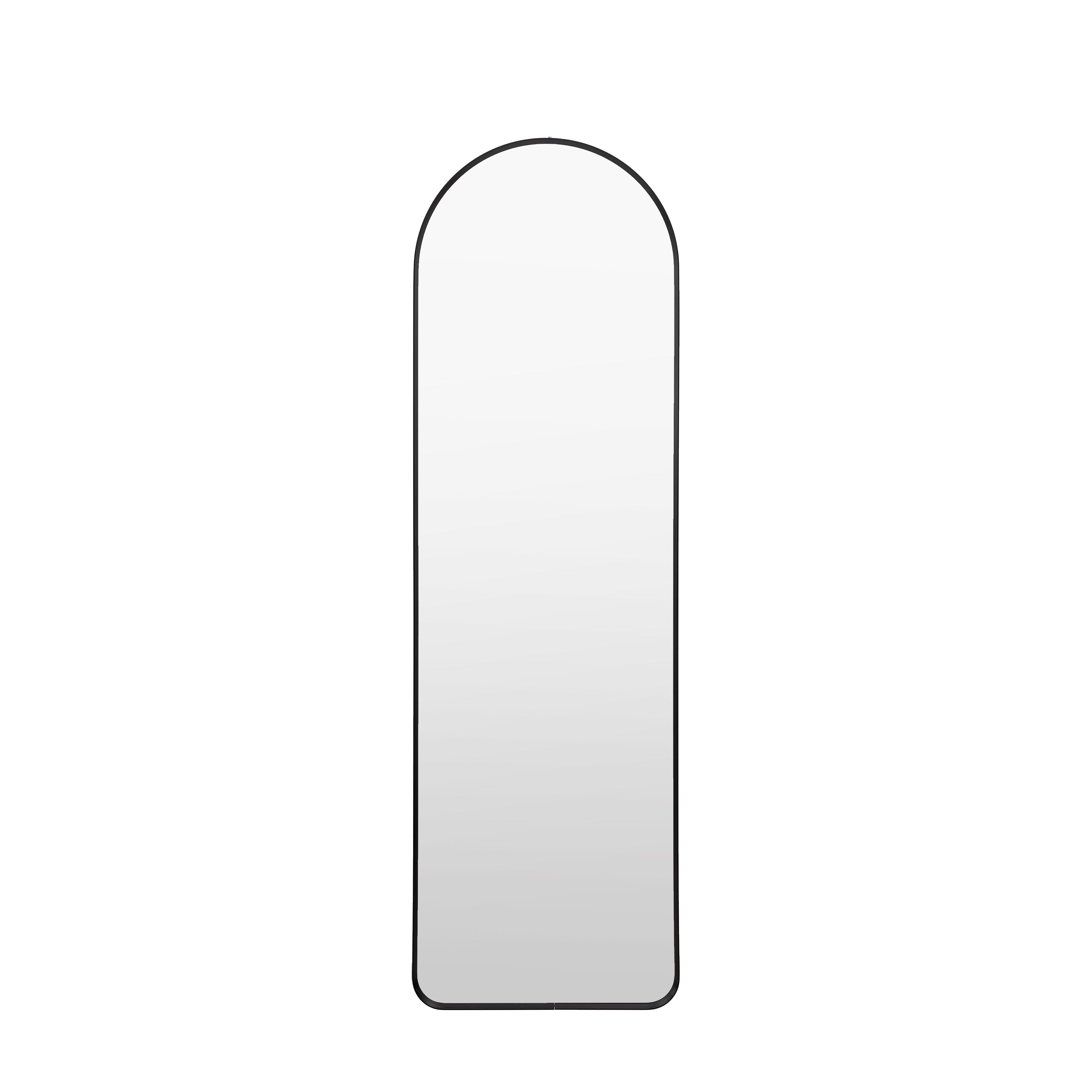Holworth Arch Mirror Black - Glass / MDF / Aluminium | Migo Interiors