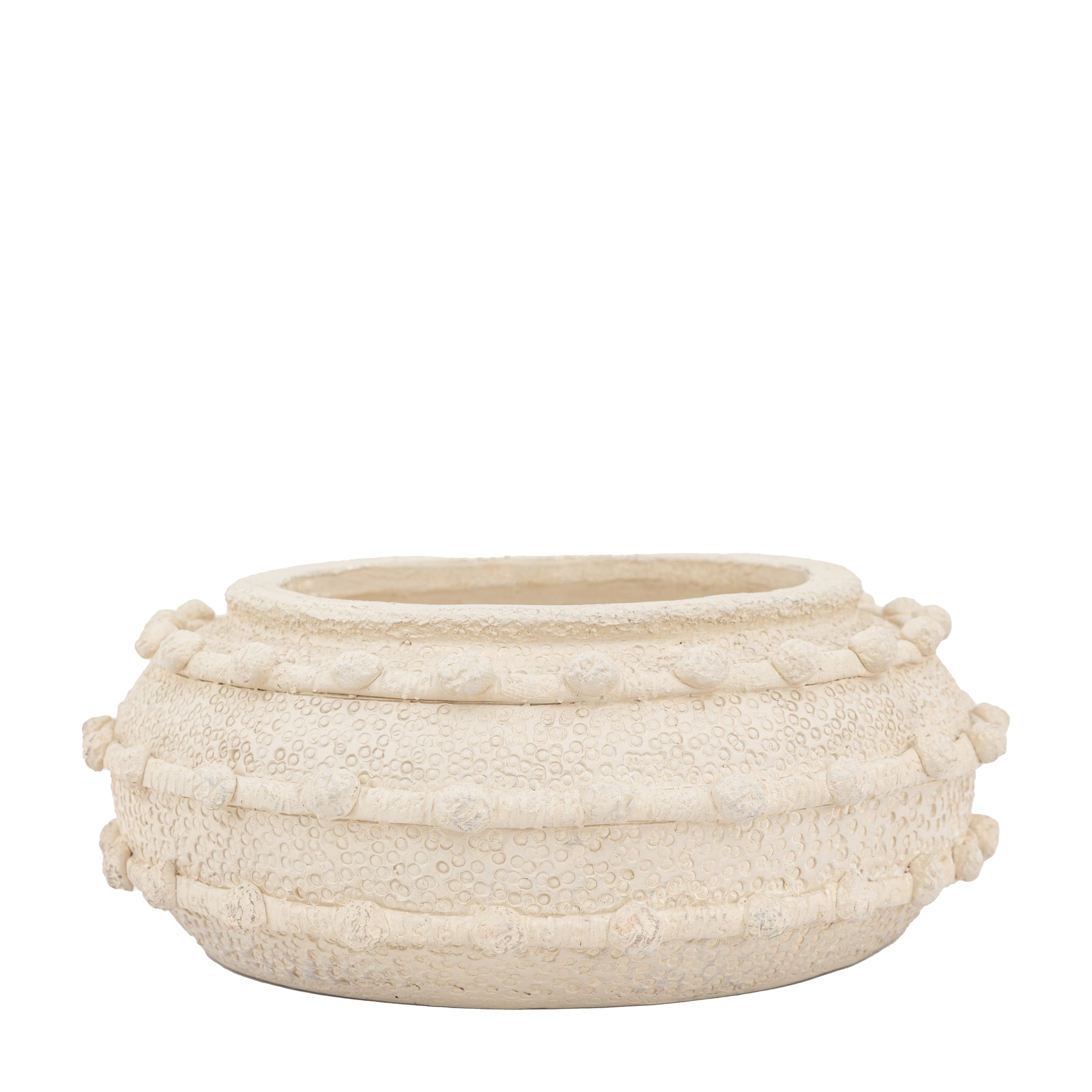 Namibia Bowl Shape Vase Magnesium - Magnesium | Migo Interiors