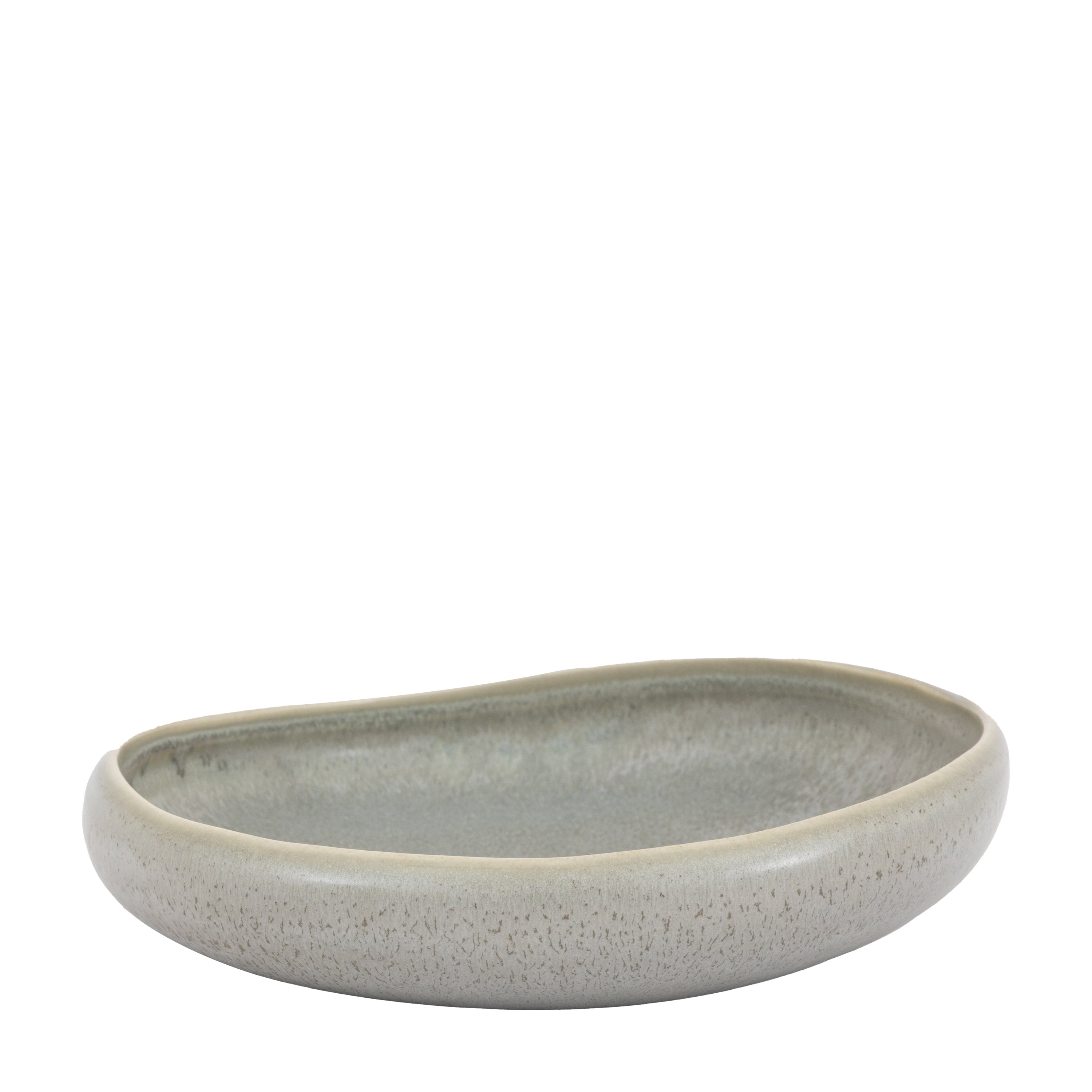 Pebble Glaze Pasta Bowl Dove Grey (4pk) - Ceramic | Migo Interiors