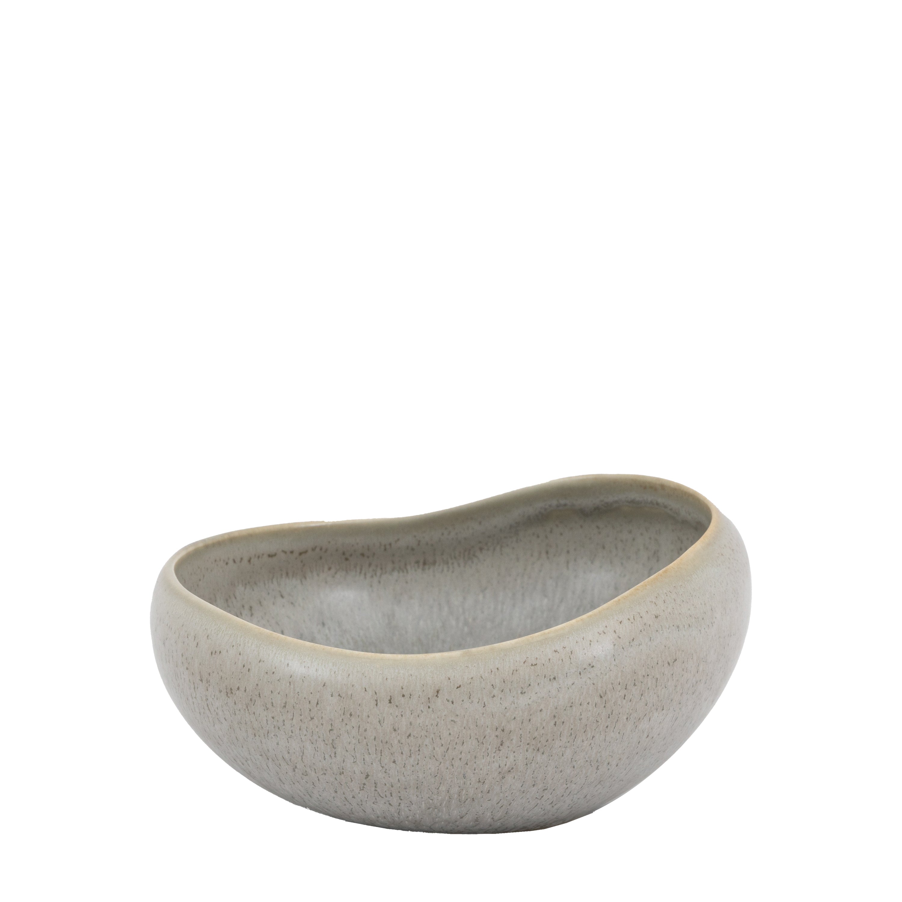 Pebble Glaze Bowl Dove Grey (4pk) - Ceramic | Migo Interiors