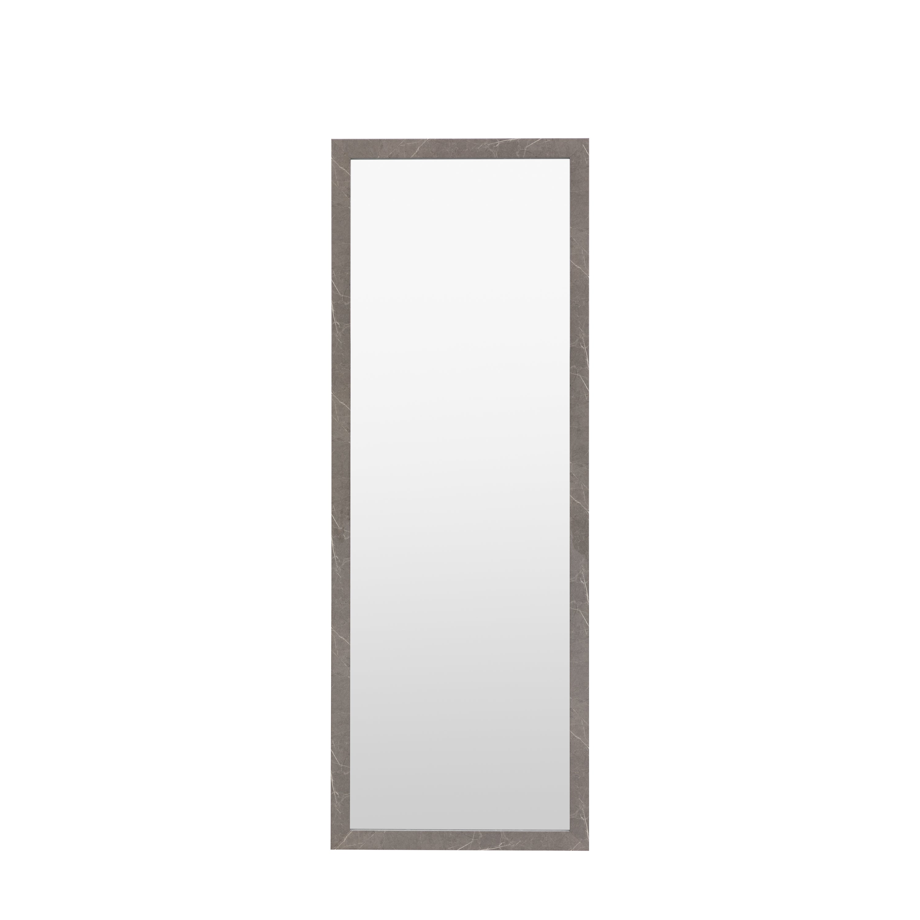 Romano Leaner Mirror Marbled Grey - Glass / PS / MDF | Migo Interiors