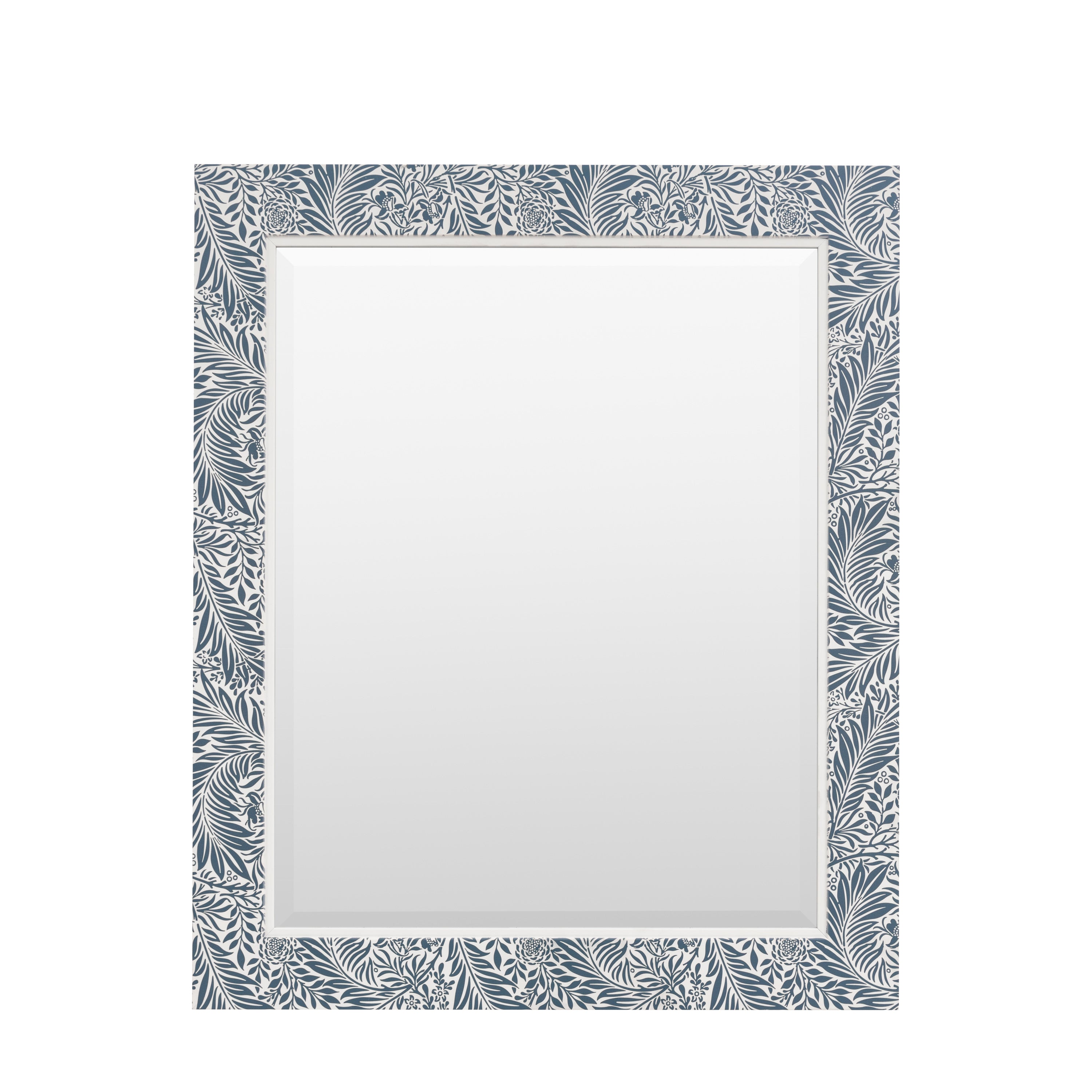 Cotswold Rectangle Mirror Navy - Glass / PS / MDF | Migo Interiors