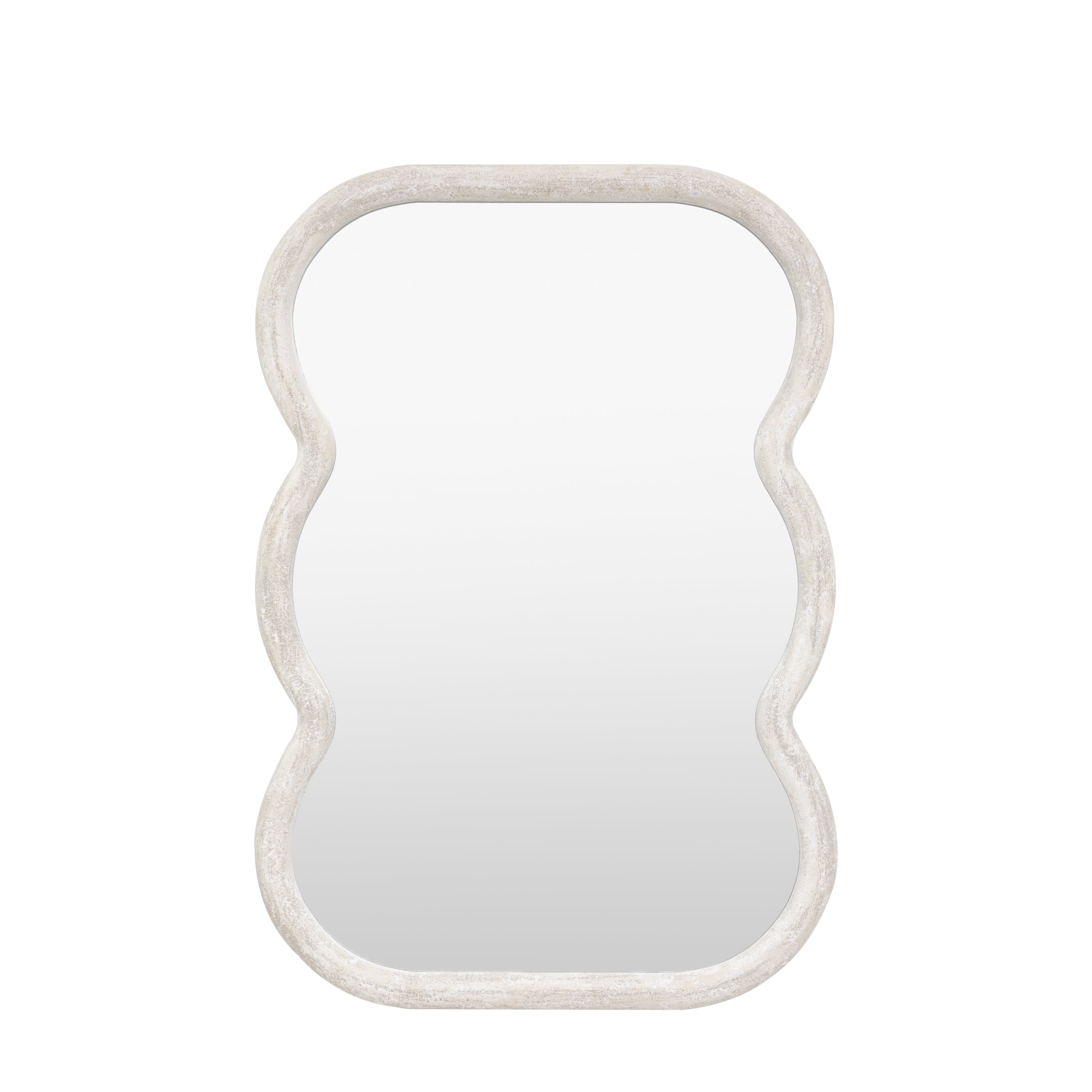 Como Curved Rectangle Mirror - MDF / Glass | Migo Interiors