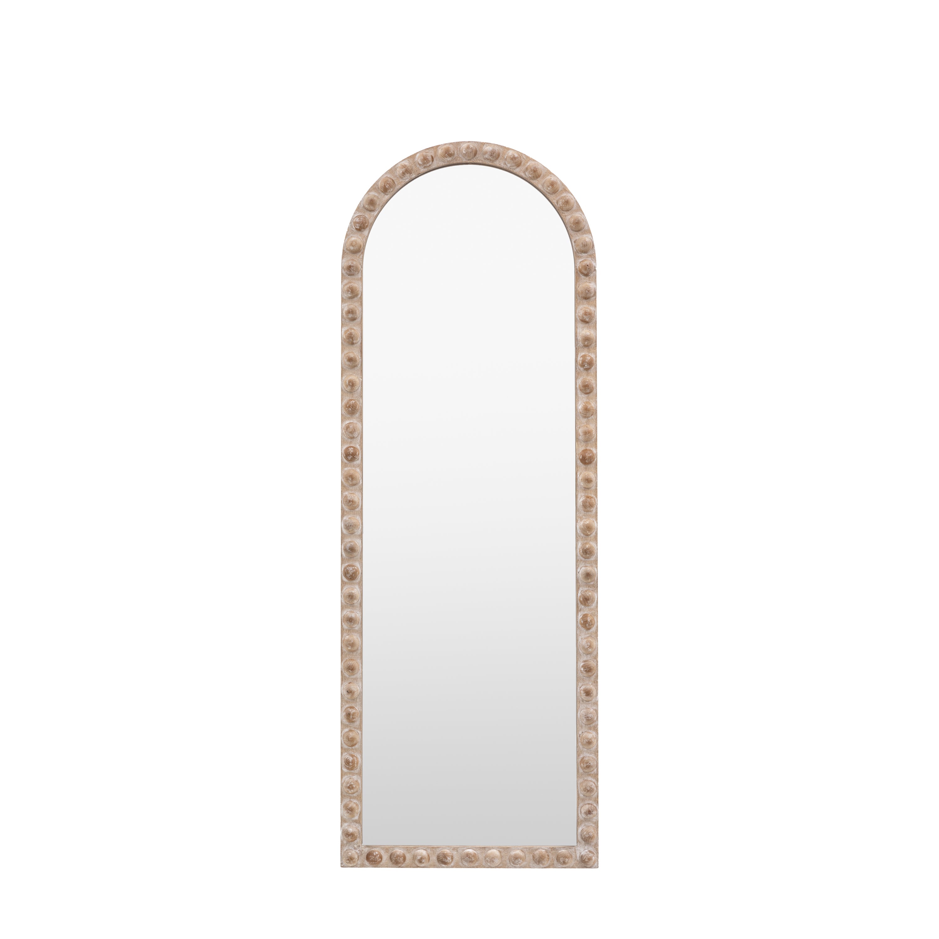 Millbrook Arch Leaner Mirror - MDF / Glass / Firwood | Migo Interiors