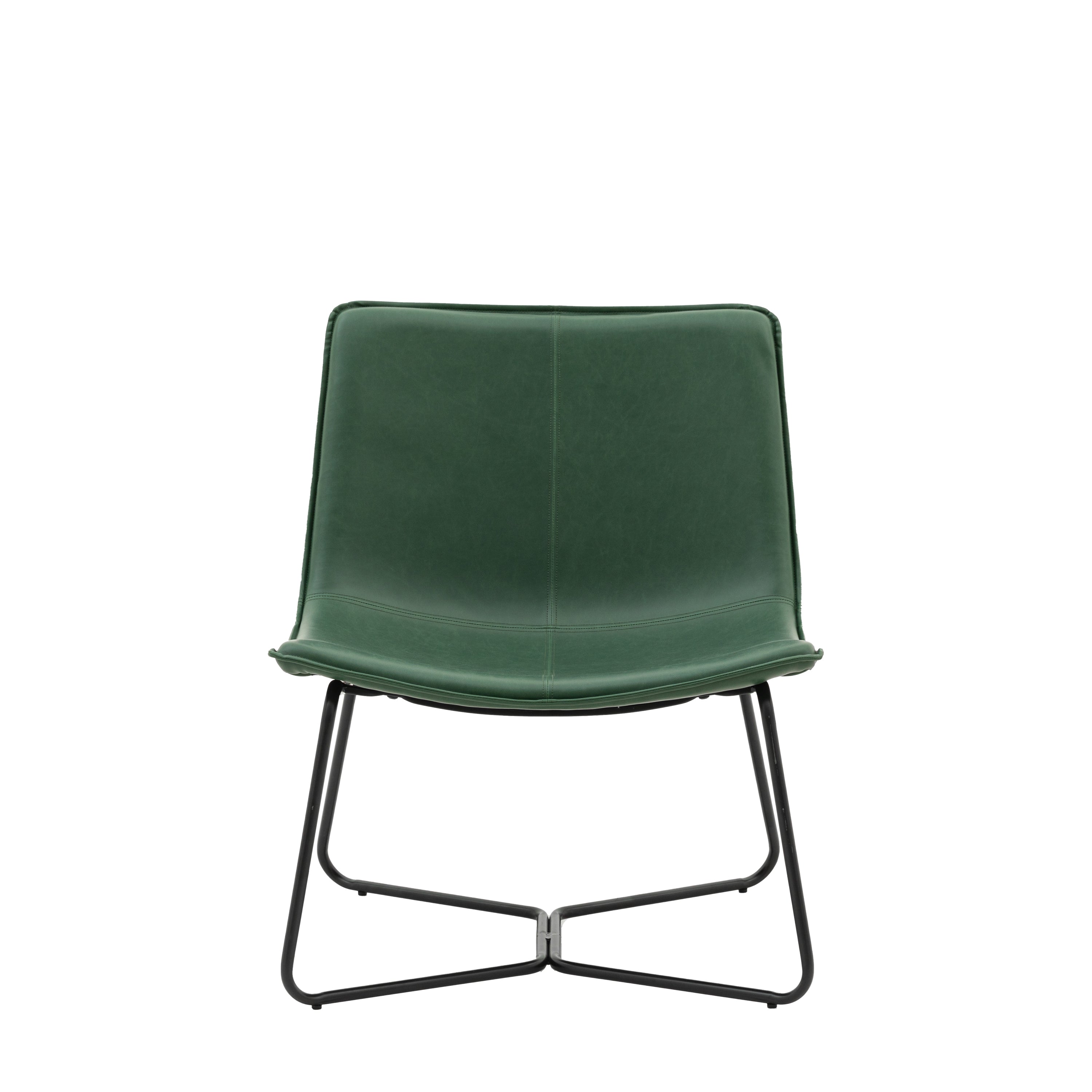 Hawking Lounge Chair Green - Iron / Plywood / PU / Foam / Polyester Fibre | Migo Interiors