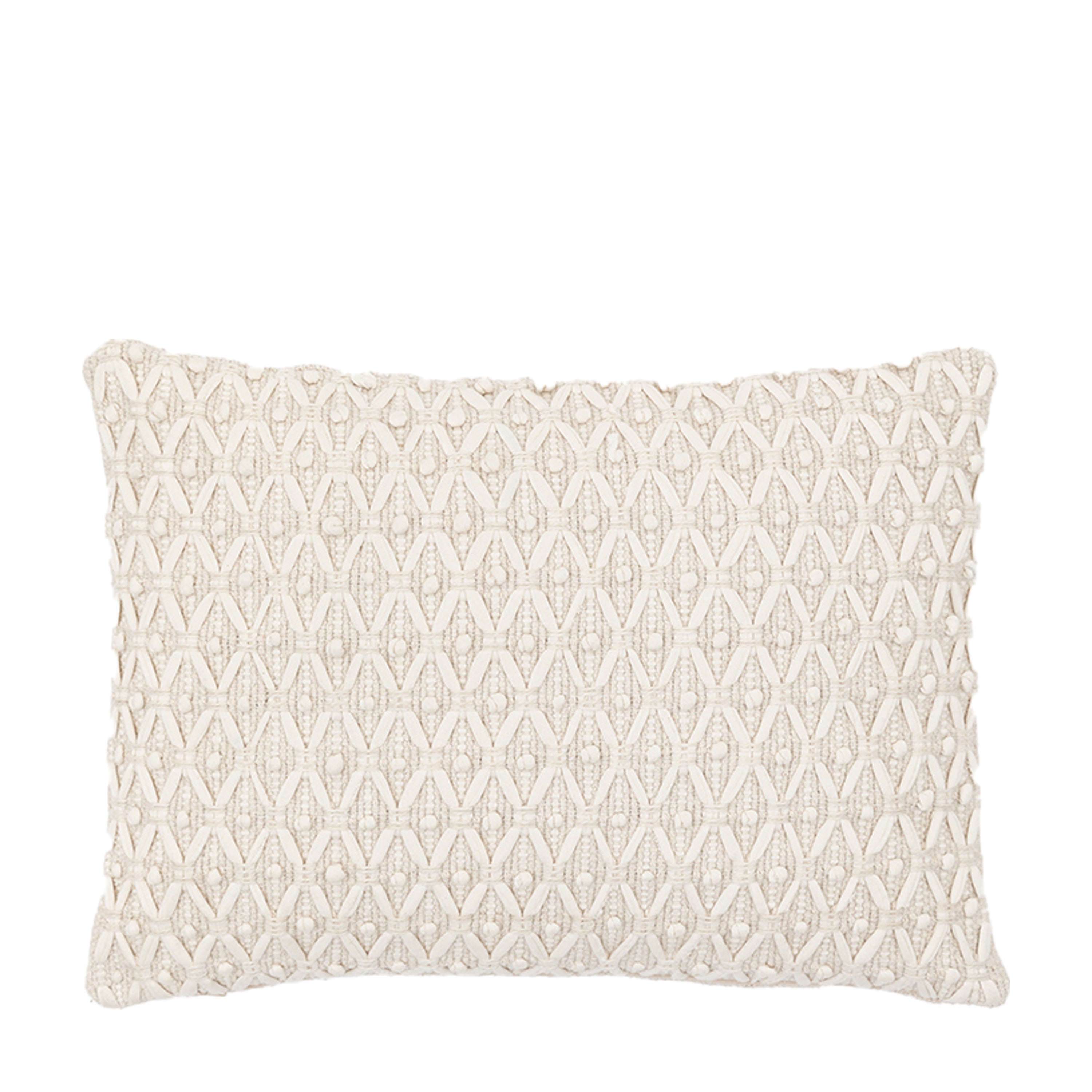 Cheslyn Woven Cushion Cream