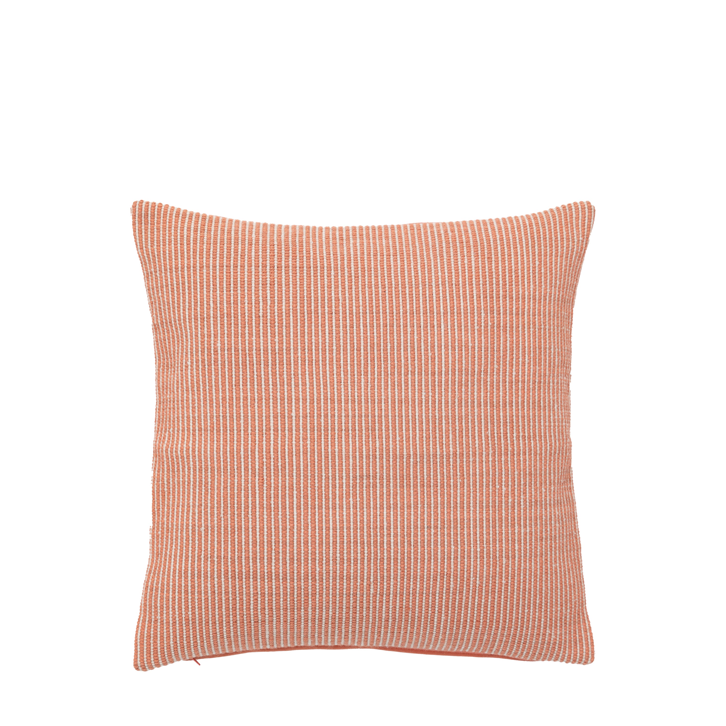 Ula Pinstripe Cushion Apricot