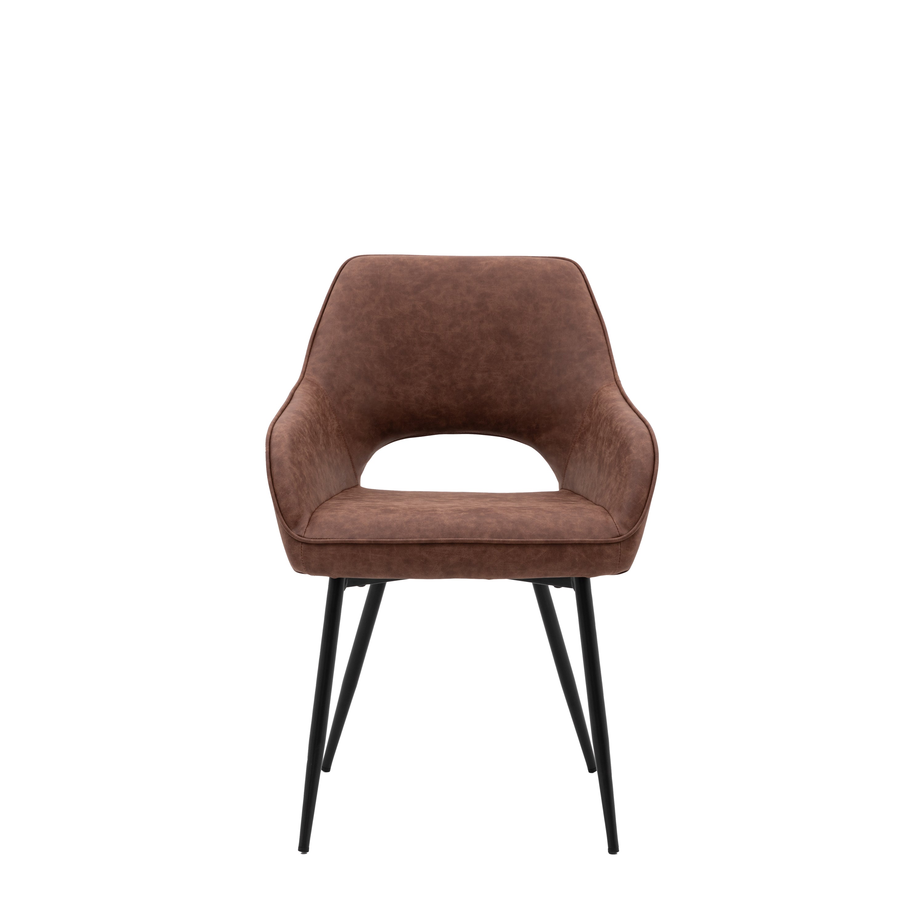 Ivorra Dining Chair Brown (2pk)