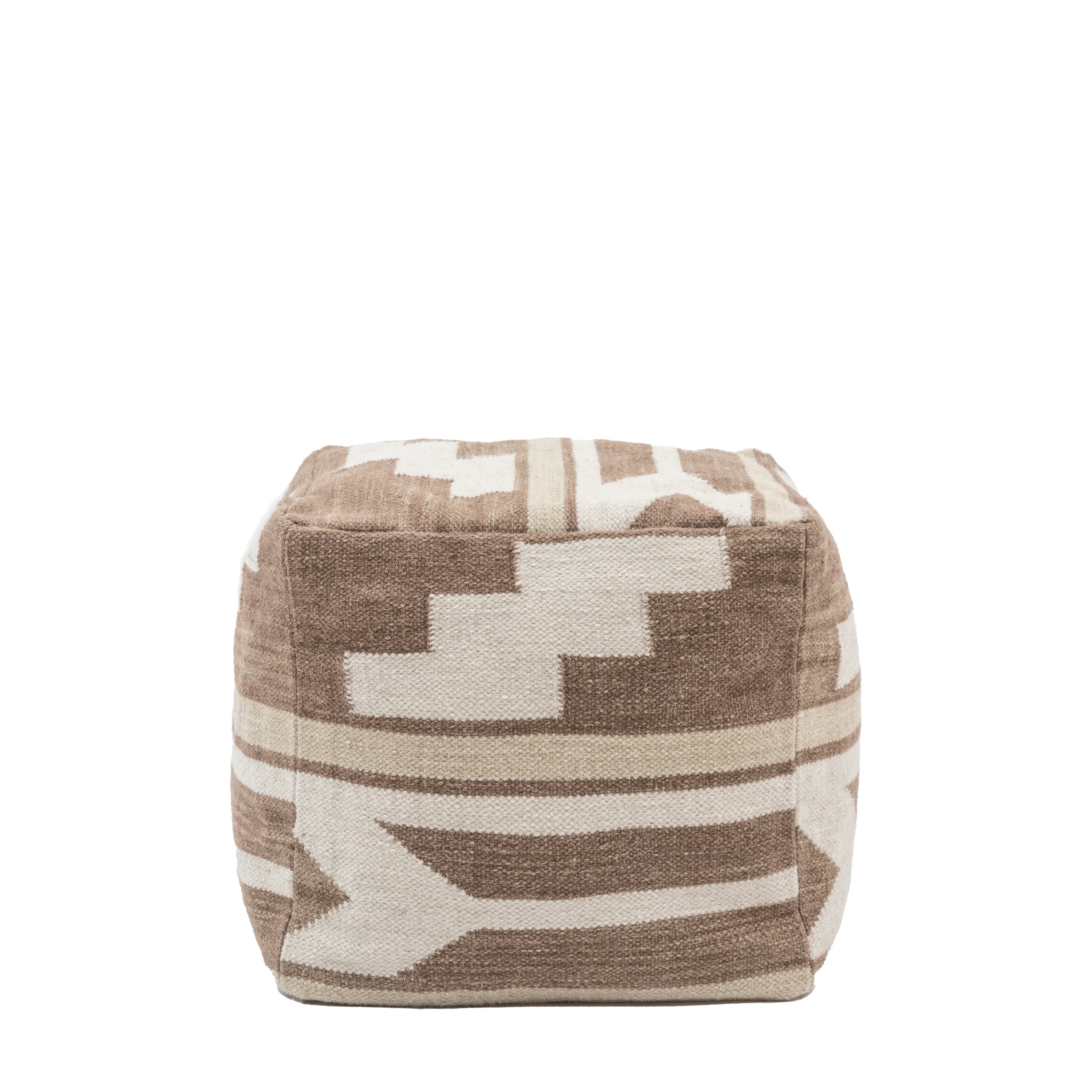 Falun Tonal Pouffe Biscuit