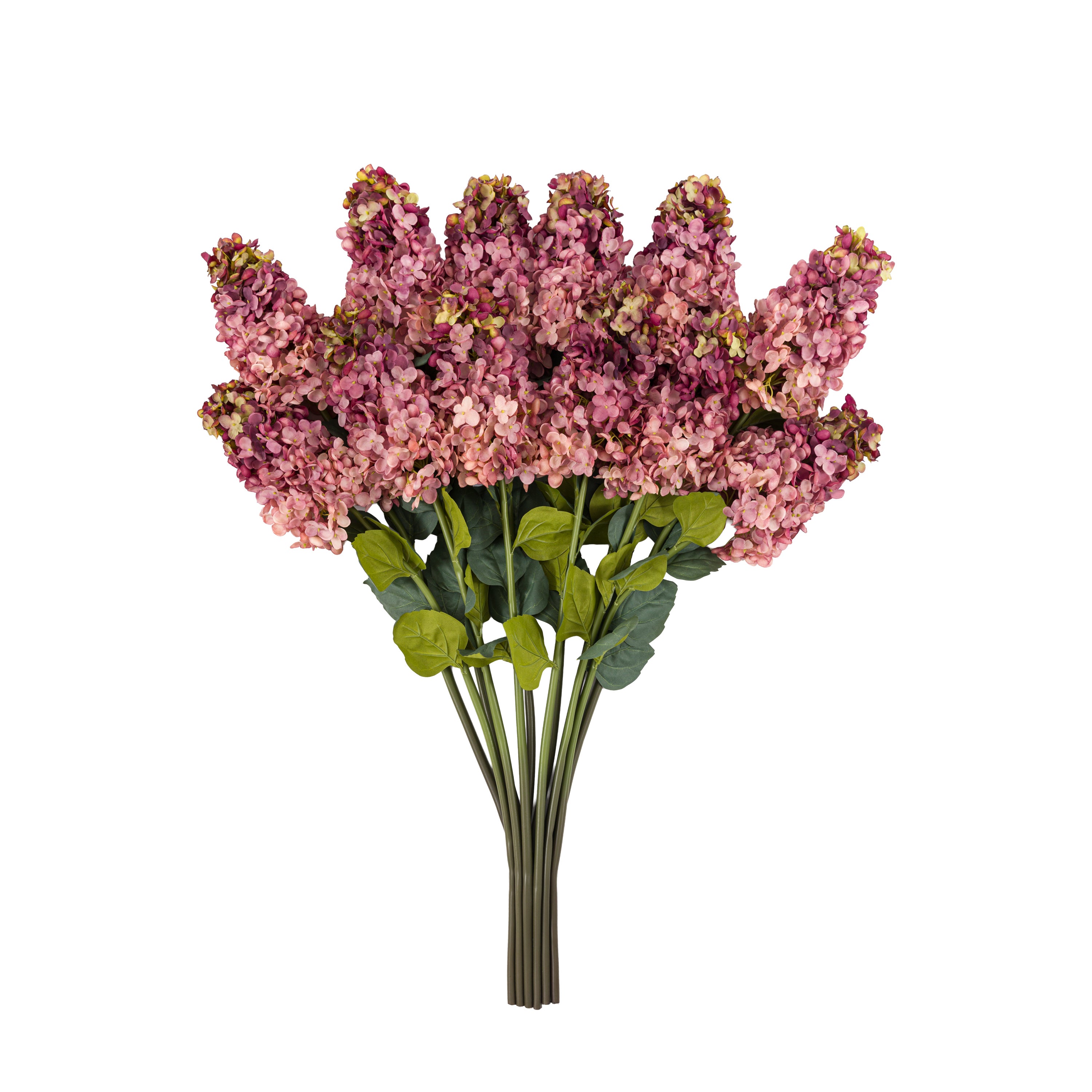 Vintage Cone Hydrandea Stem Pink (12pk)