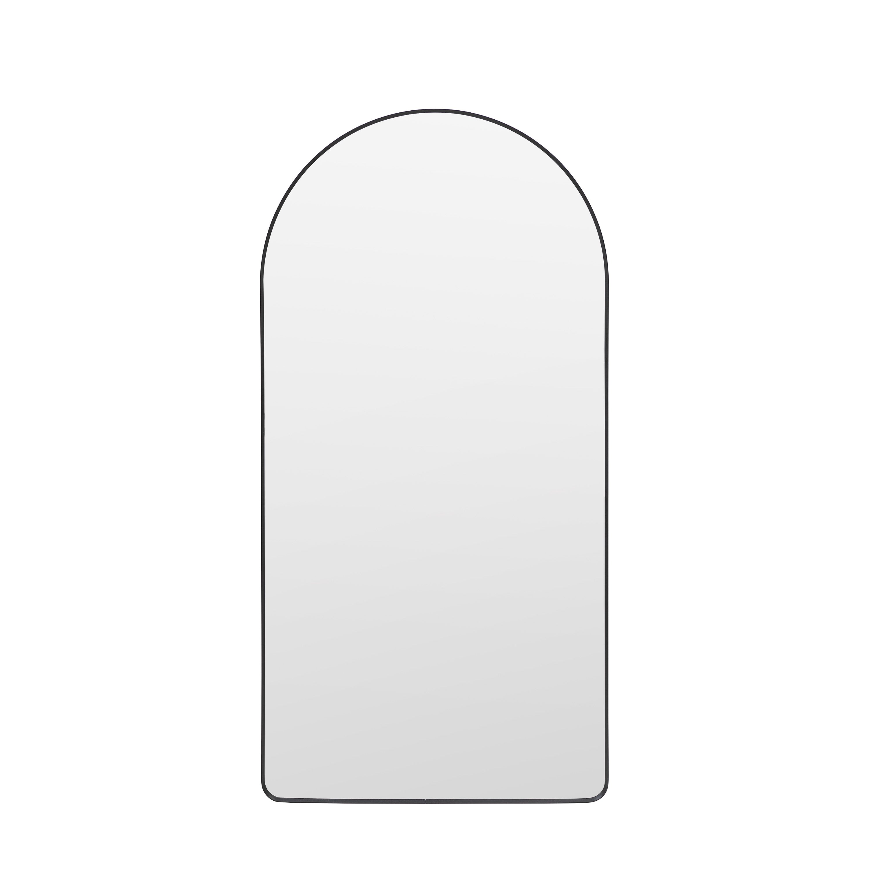 Holworth Arch Mirror Black