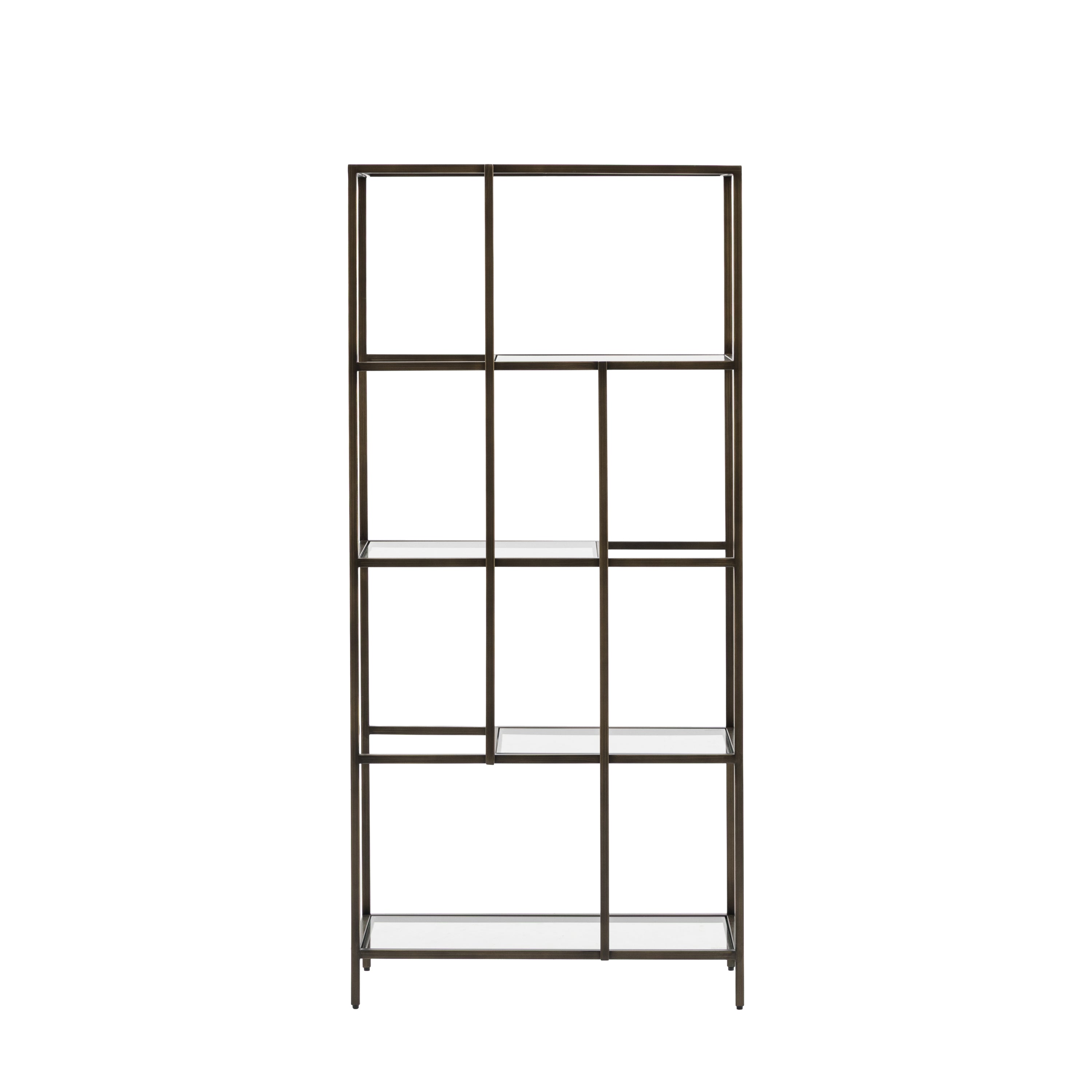 Rothbury Display Unit Bronze - Glass / Iron | Migo Interiors