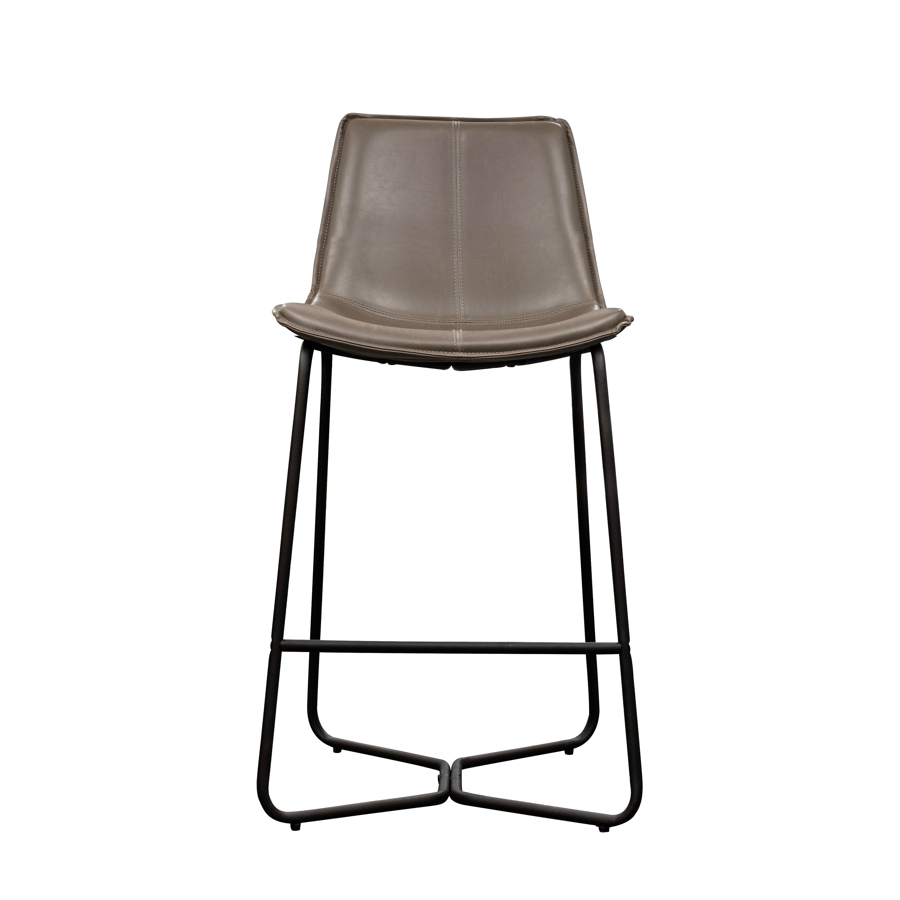Hawking Stool Ember (2pk) - Metal / Plywood / PU / Foam | Migo Interiors