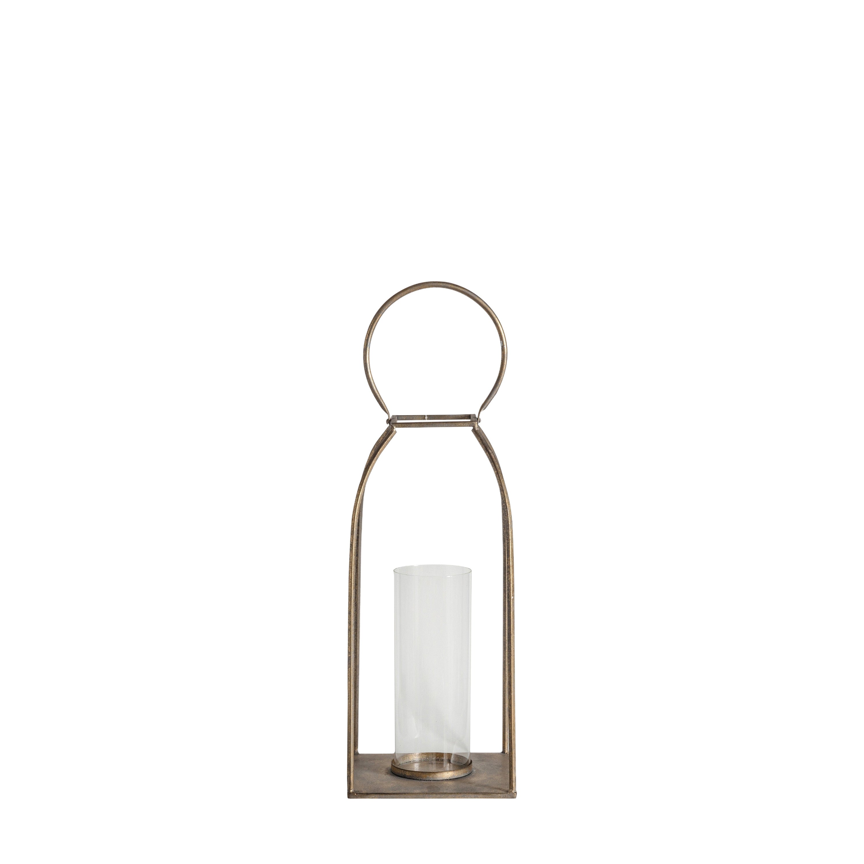 Alcora Lantern Antique Gold | Migo Interiors