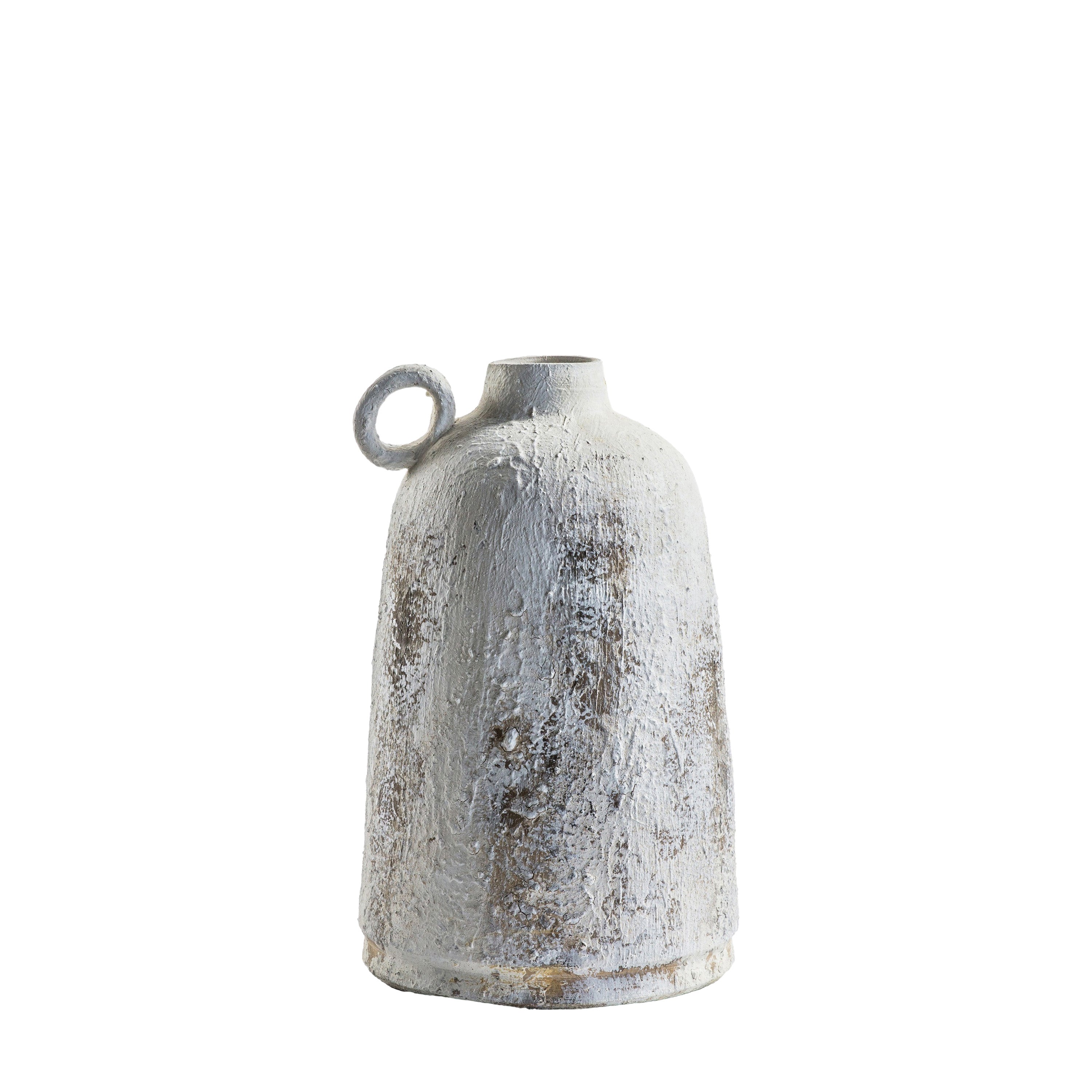 Mori Bottle Vase Whitestone Small