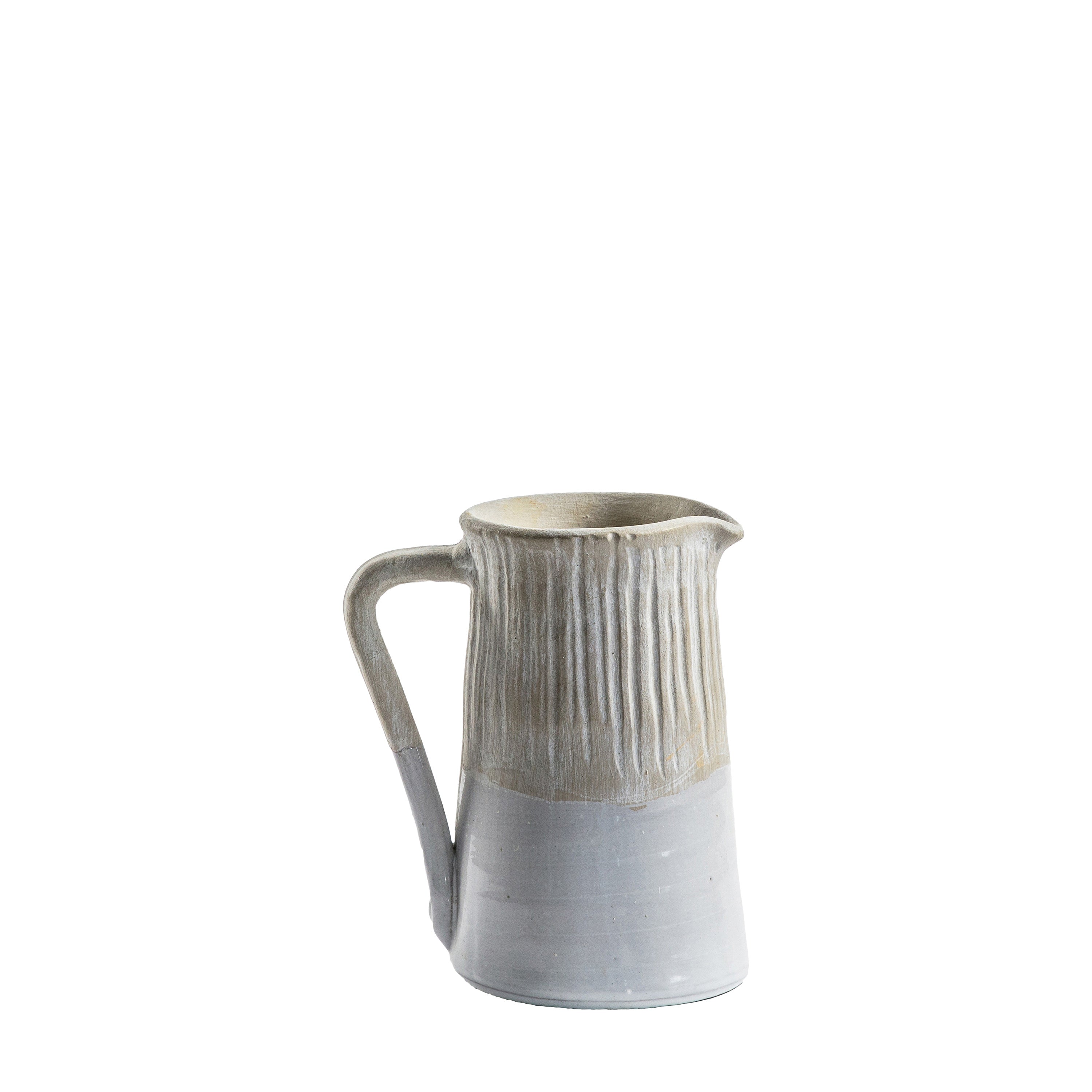 Moresk Jug Matt White Small - Stoneware | Migo Interiors