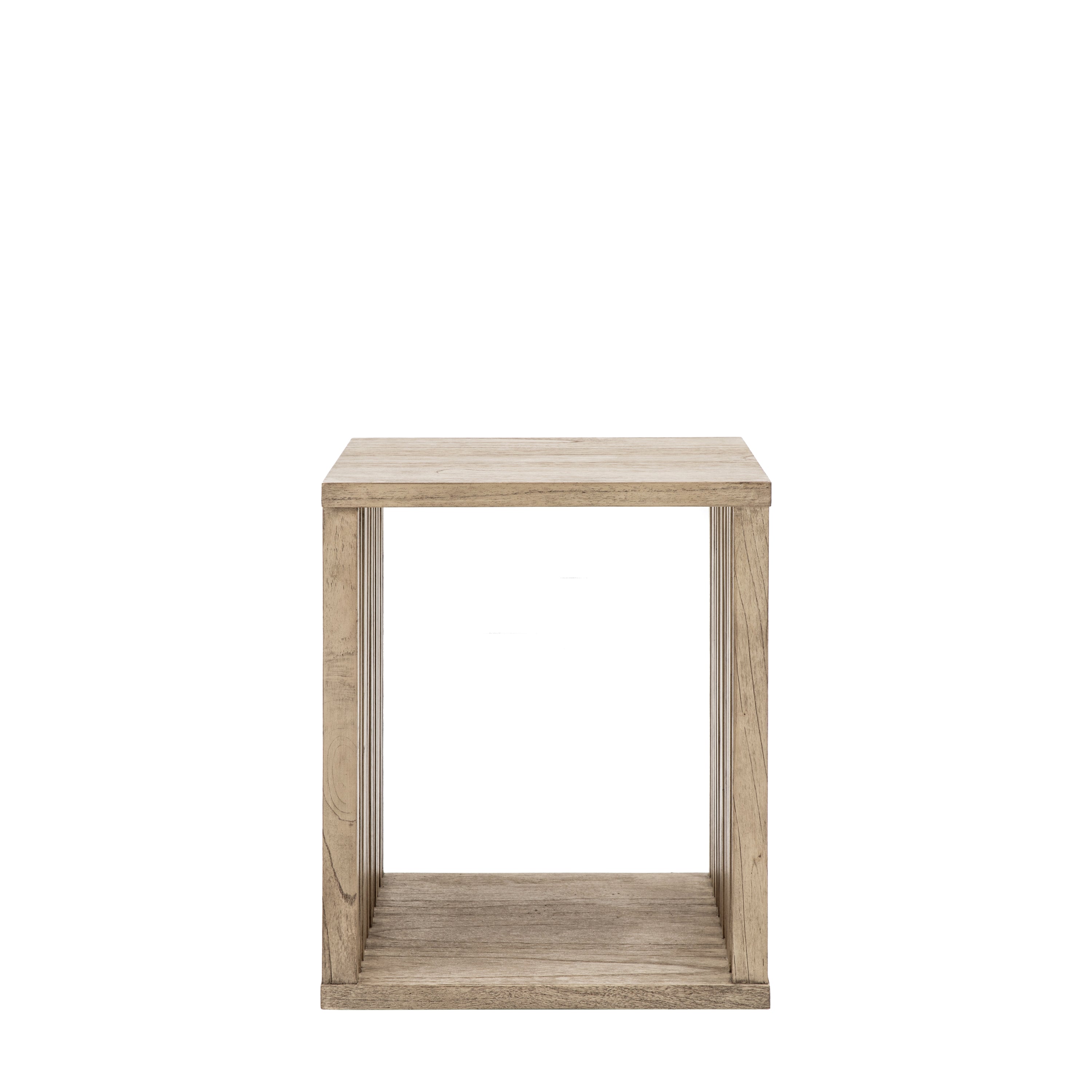 Kyoto Side Table - Solid Mindi / Particle Board | Migo Interiors