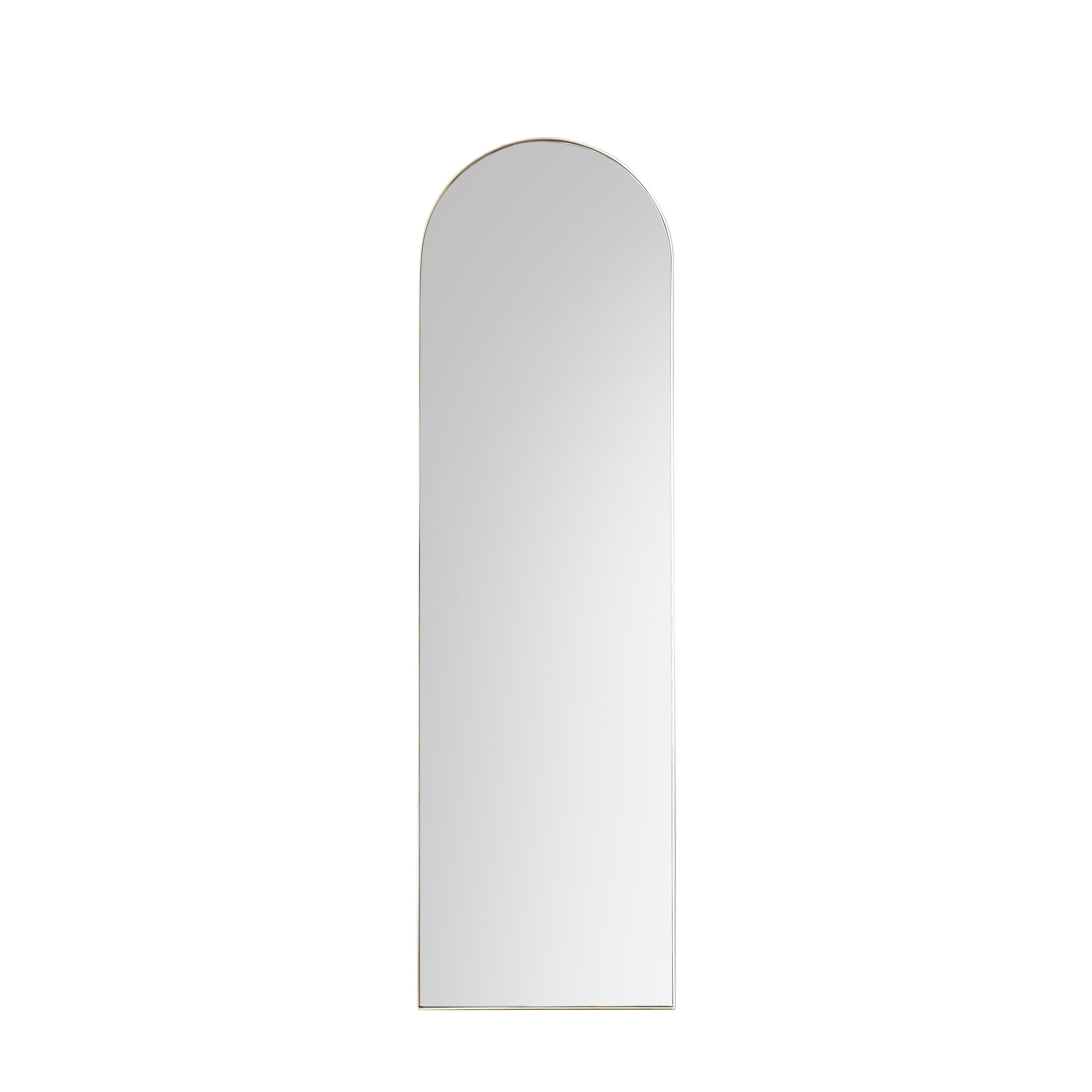 Hurston Arch Mirror Champagne - Glass / Iron / MDF | Migo Interiors