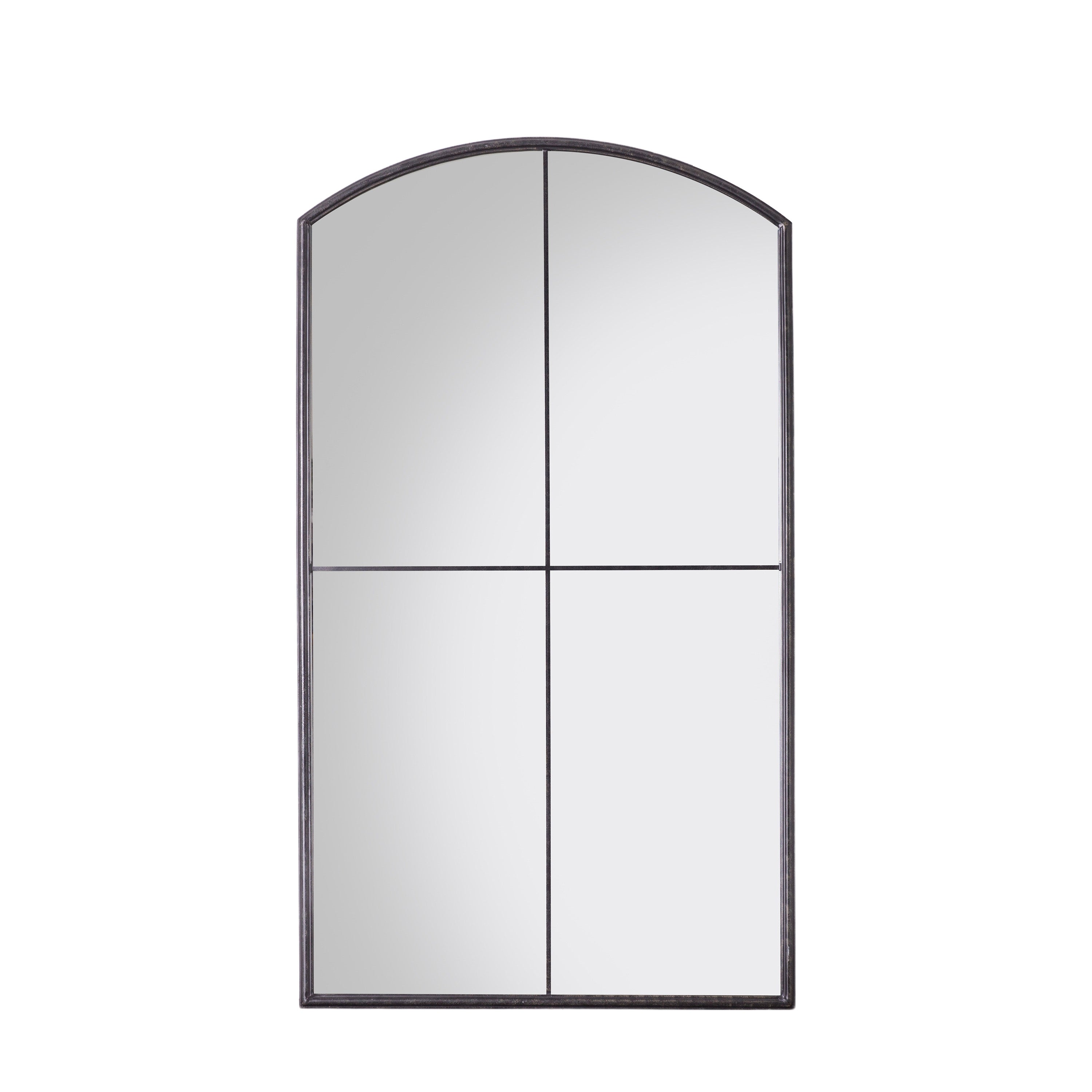 Frida Large Mirror Black - Glass / MDF / Iron | Migo Interiors
