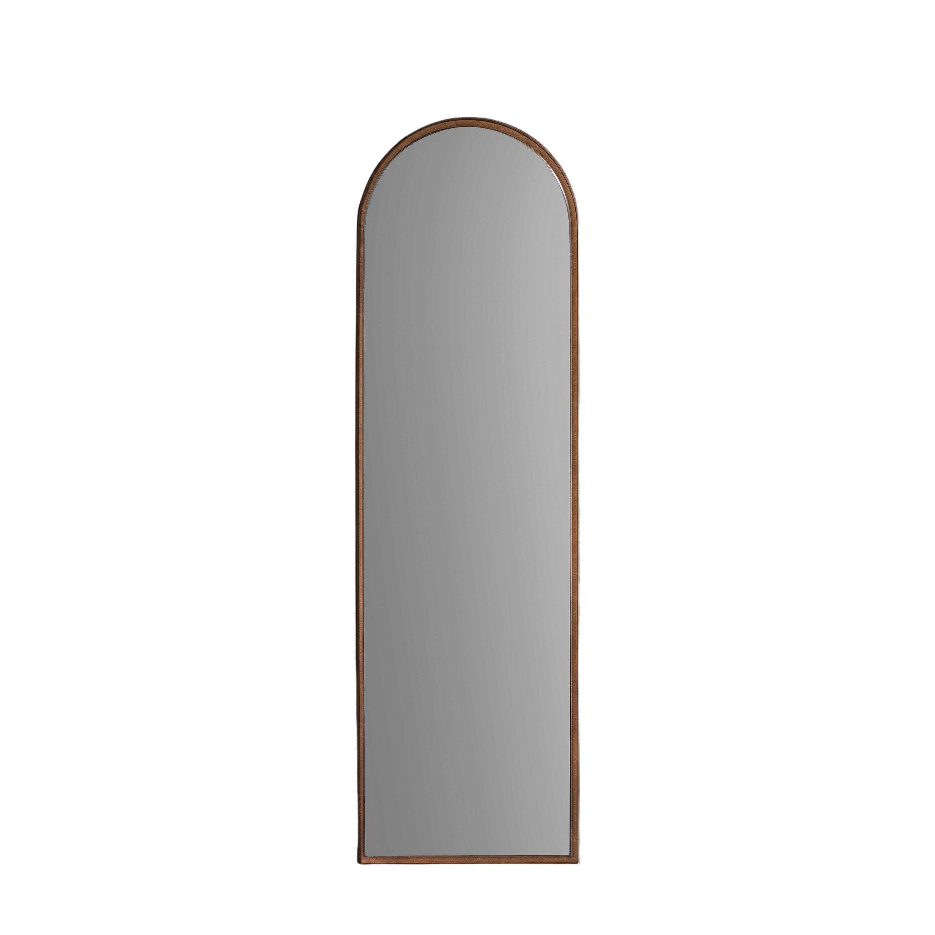 Greystoke Arch Leaner Mirror - Glass / MDF / Iron | Migo Interiors