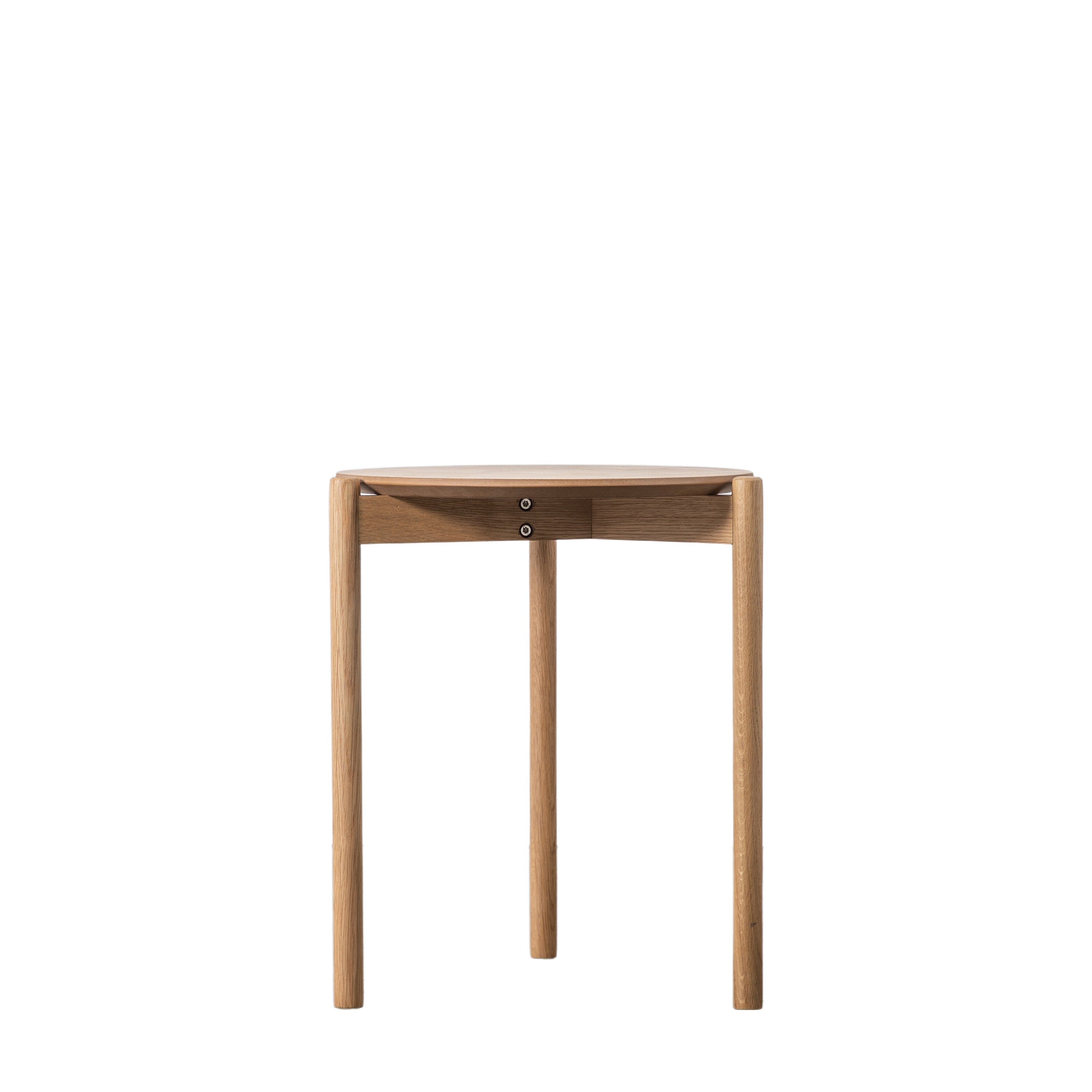 Burley Side Table Oak - MDF / Oak Veneer / Oak | Migo Interiors