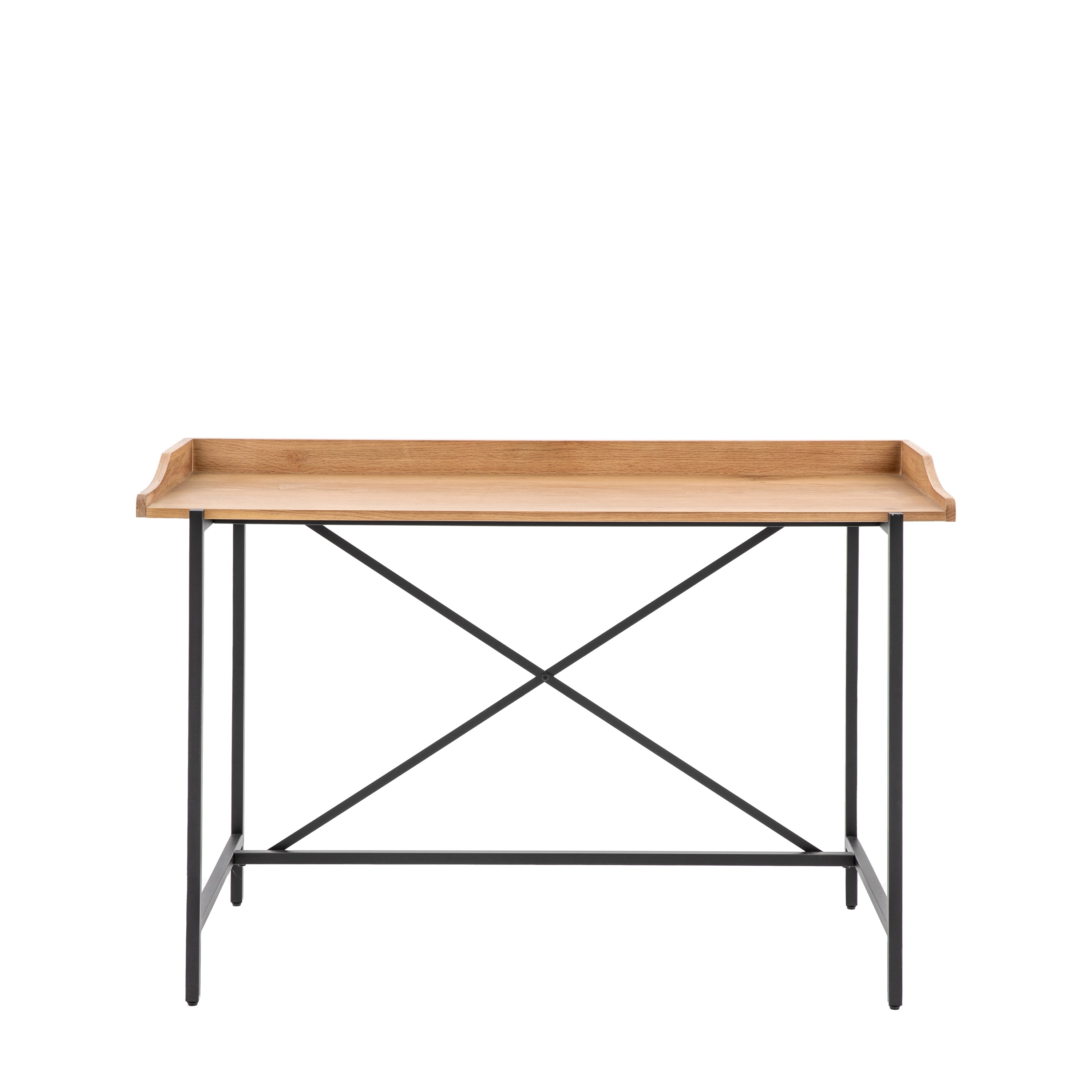 Torrington Desk - Iron / Oak Veneer | Migo Interiors