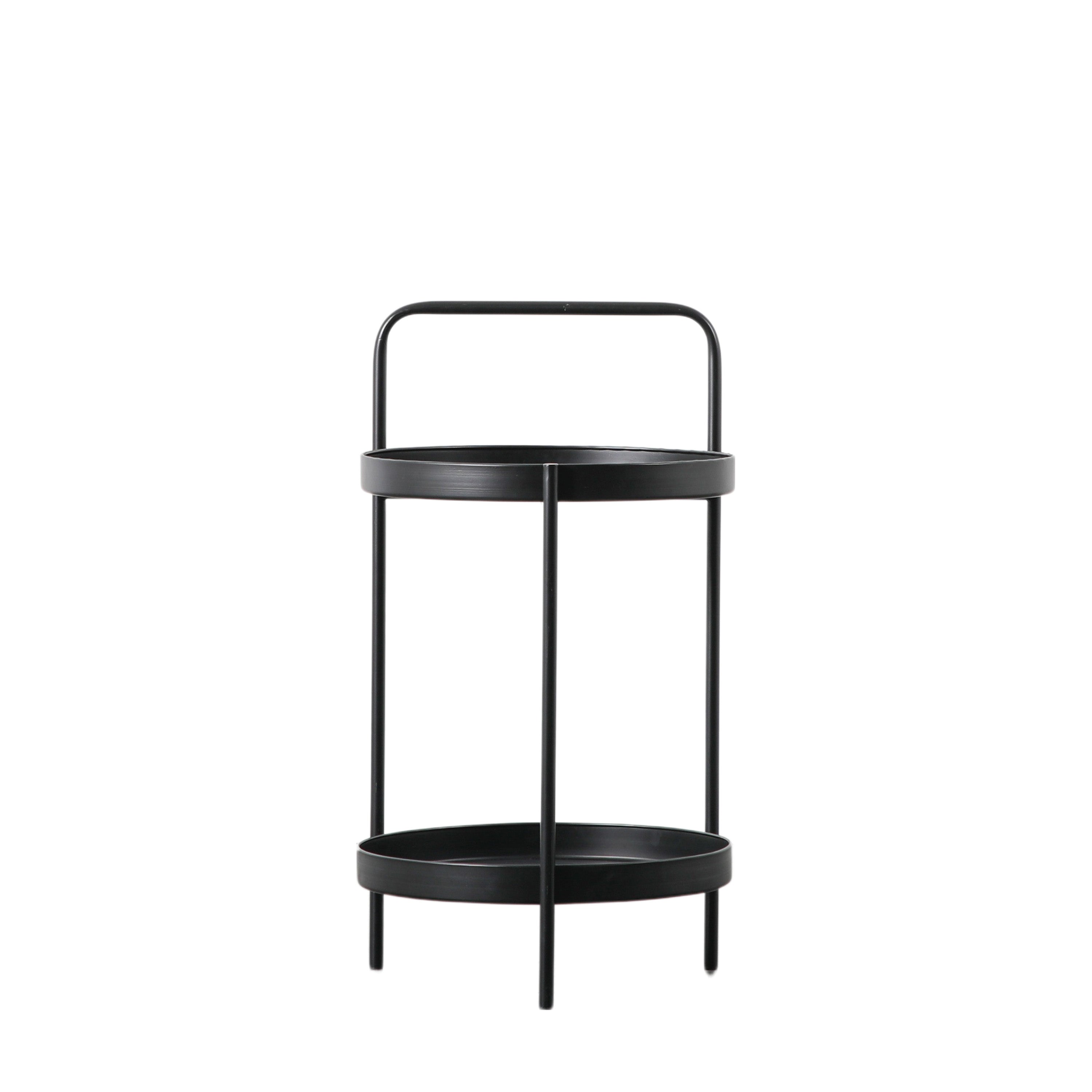 Sennen Side Table Black - Iron | Migo Interiors