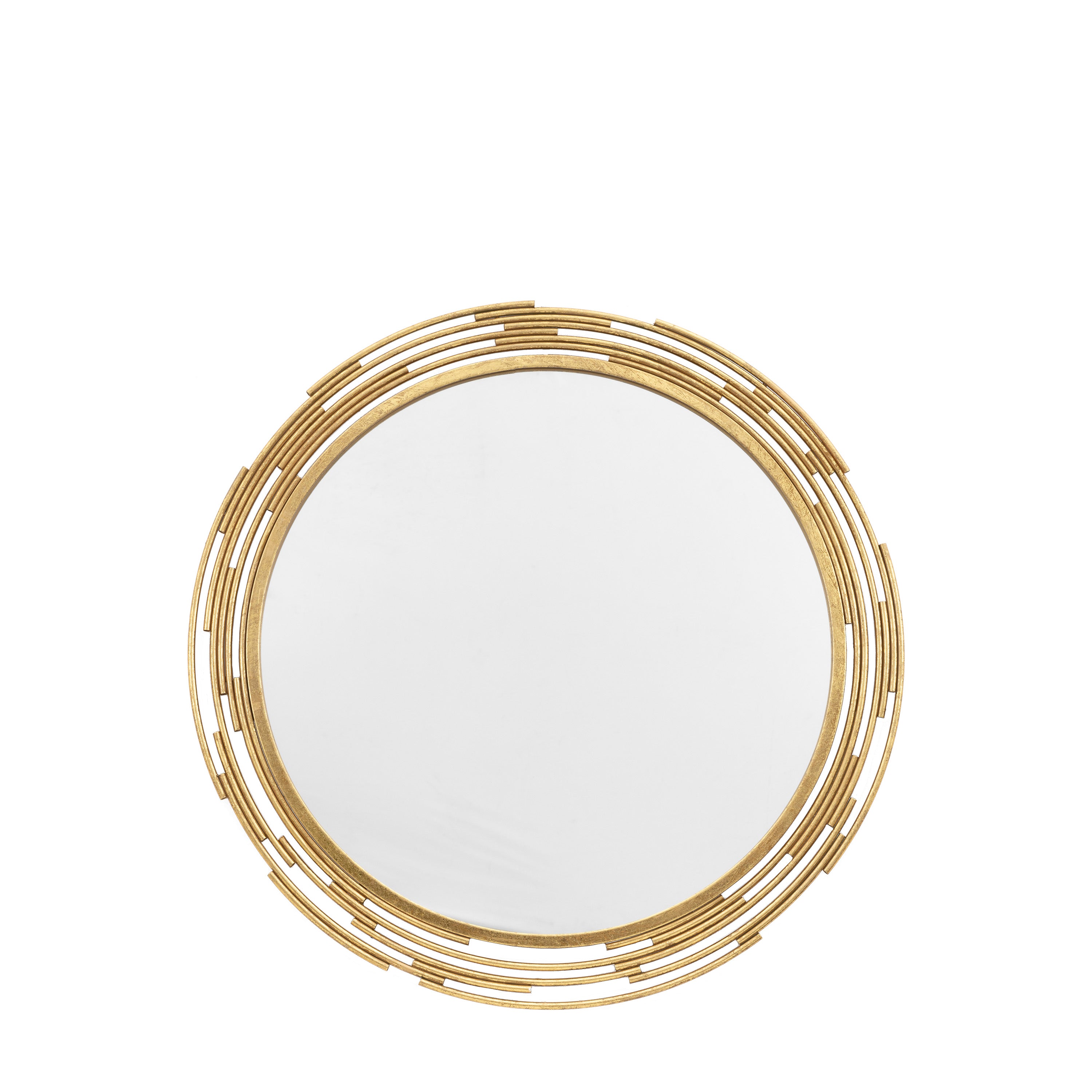 Cristo Mirror Gold - Glass / Iron / MDF | Migo Interiors