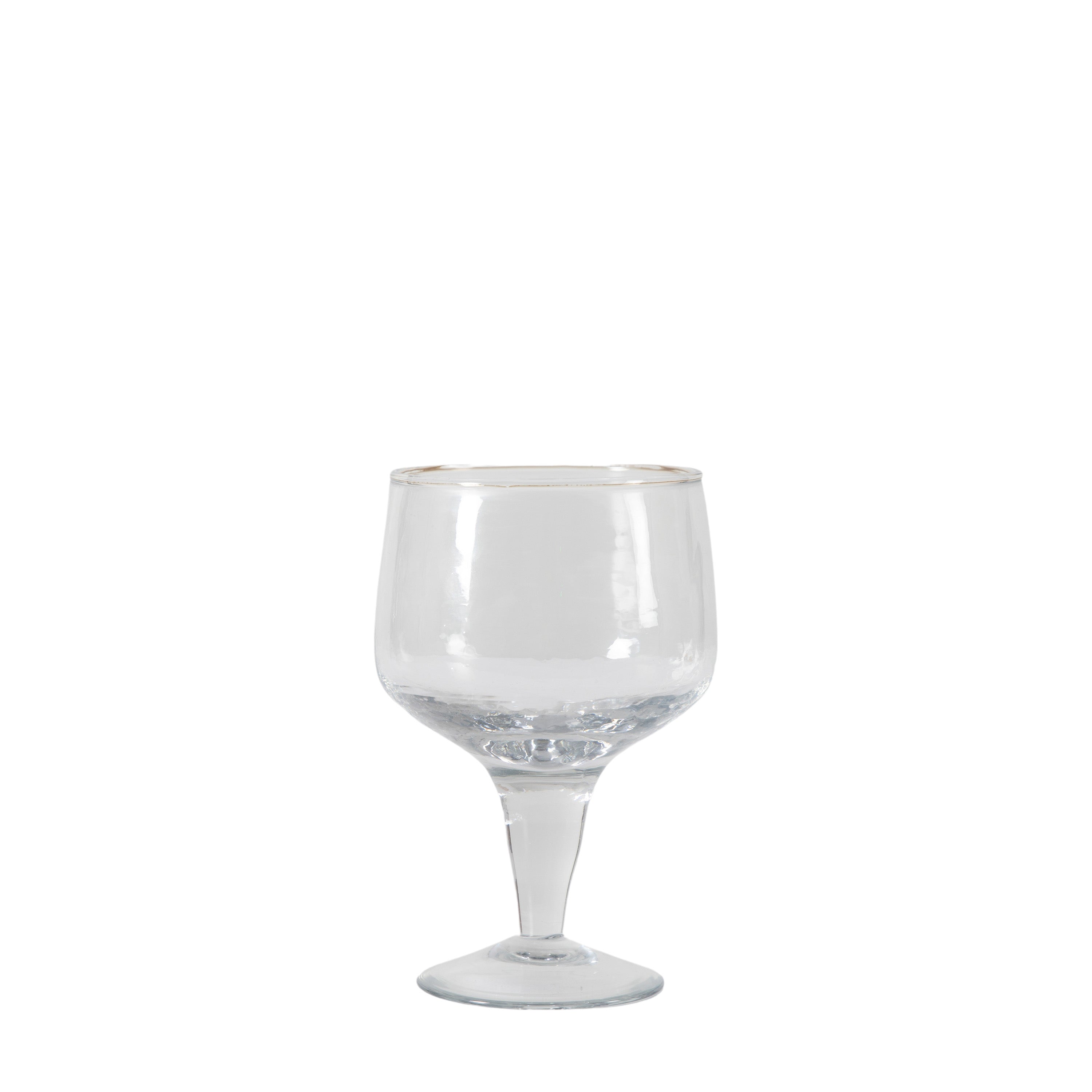 Orkin Hammered Gin Glass (4pk) - Glass / MDF | Migo Interiors
