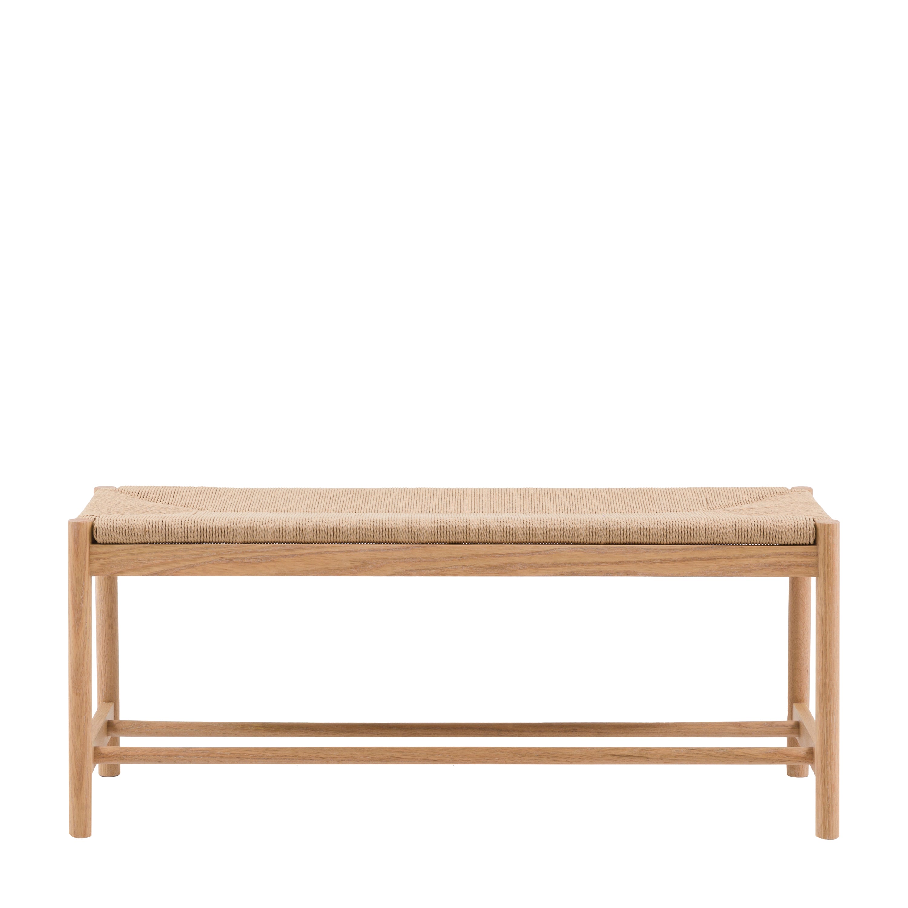 Eton Rope Bench - Oak / Rope | Migo Interiors
