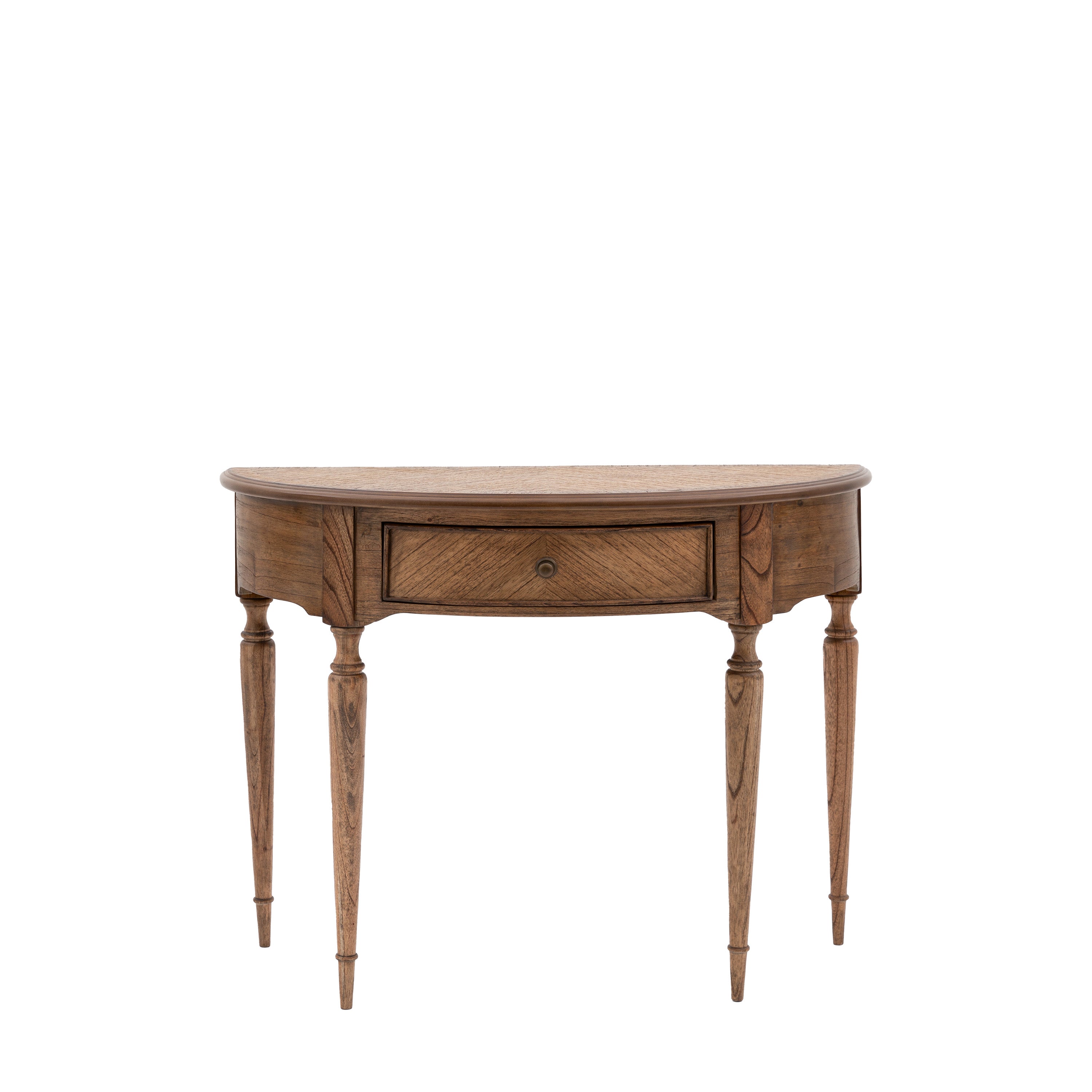 Highgrove Demi Lune Table - Mindi / Mindi Veneer / MDF | Migo Interiors