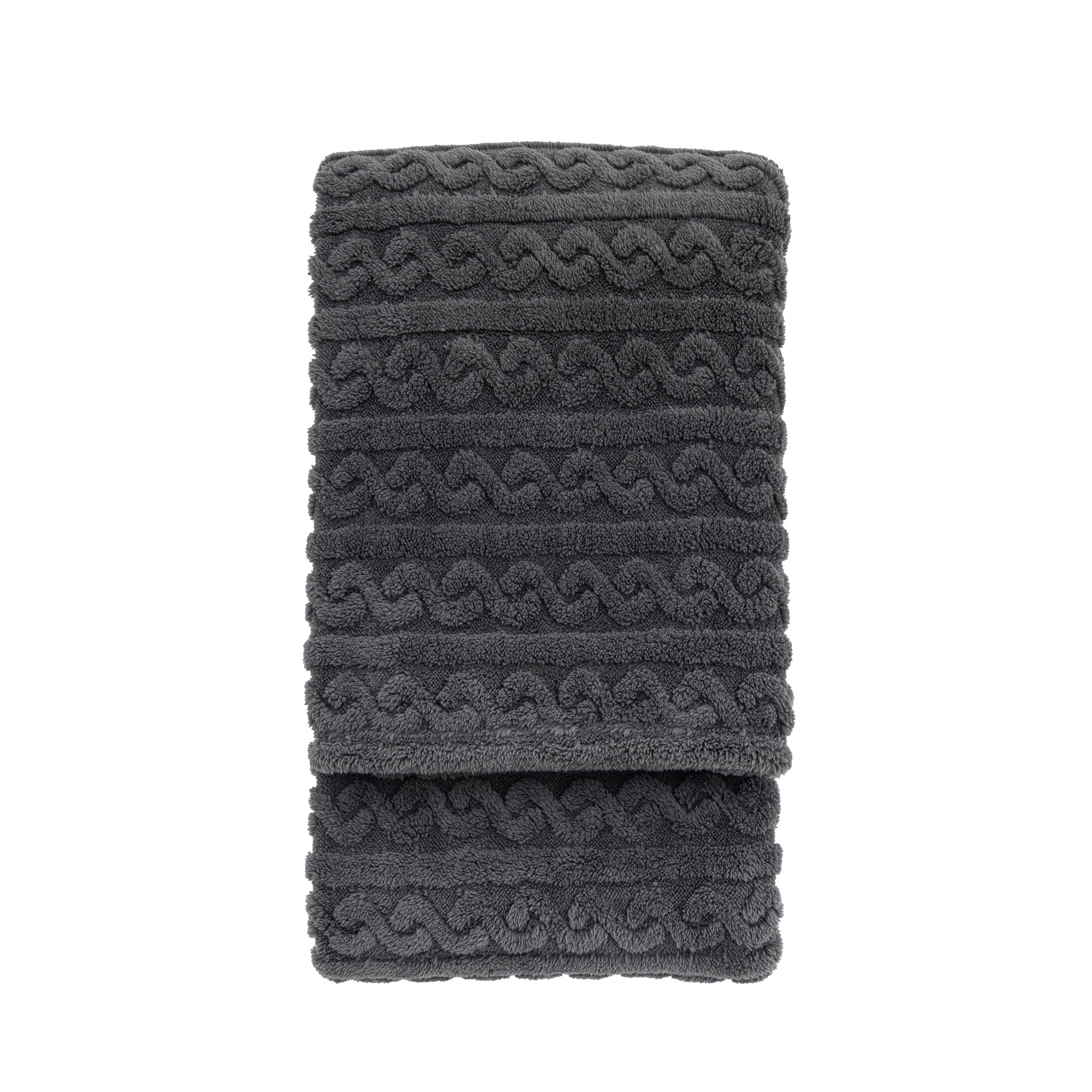 Textures Twist Knit Grey - Polyester | Migo Interiors