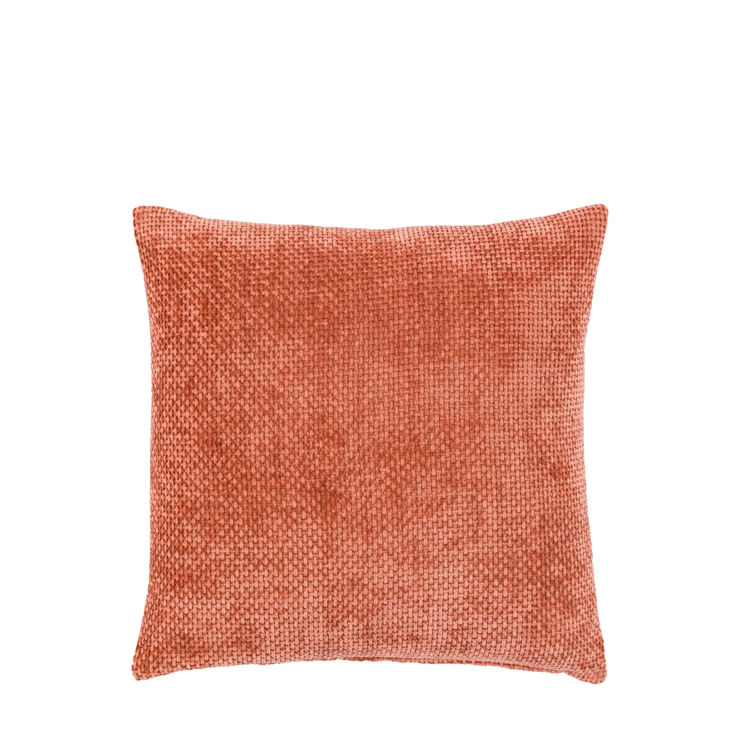 Basketweave Cushion Rust 2pk