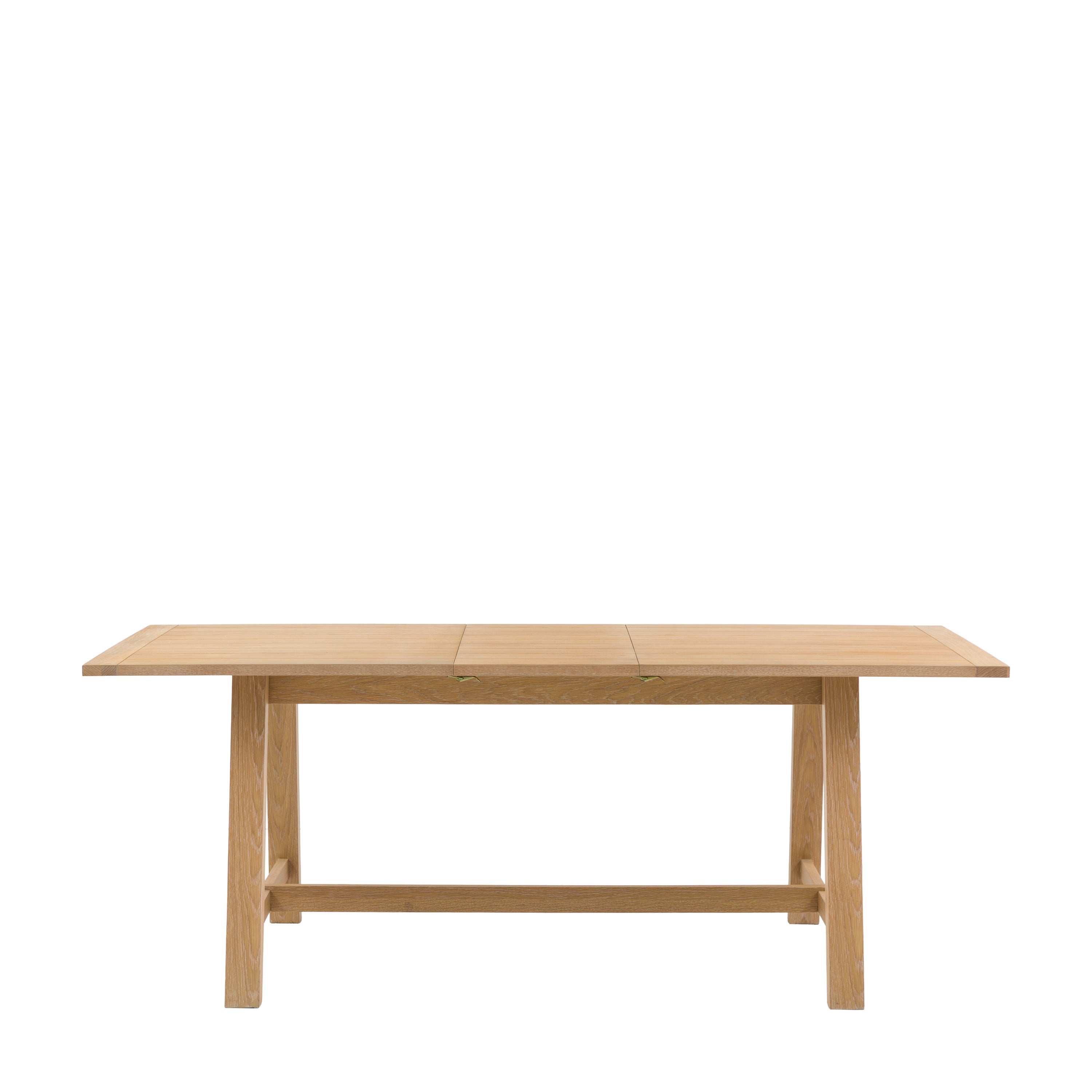 Eton Ext Trestle Dining Table Nat 1600/