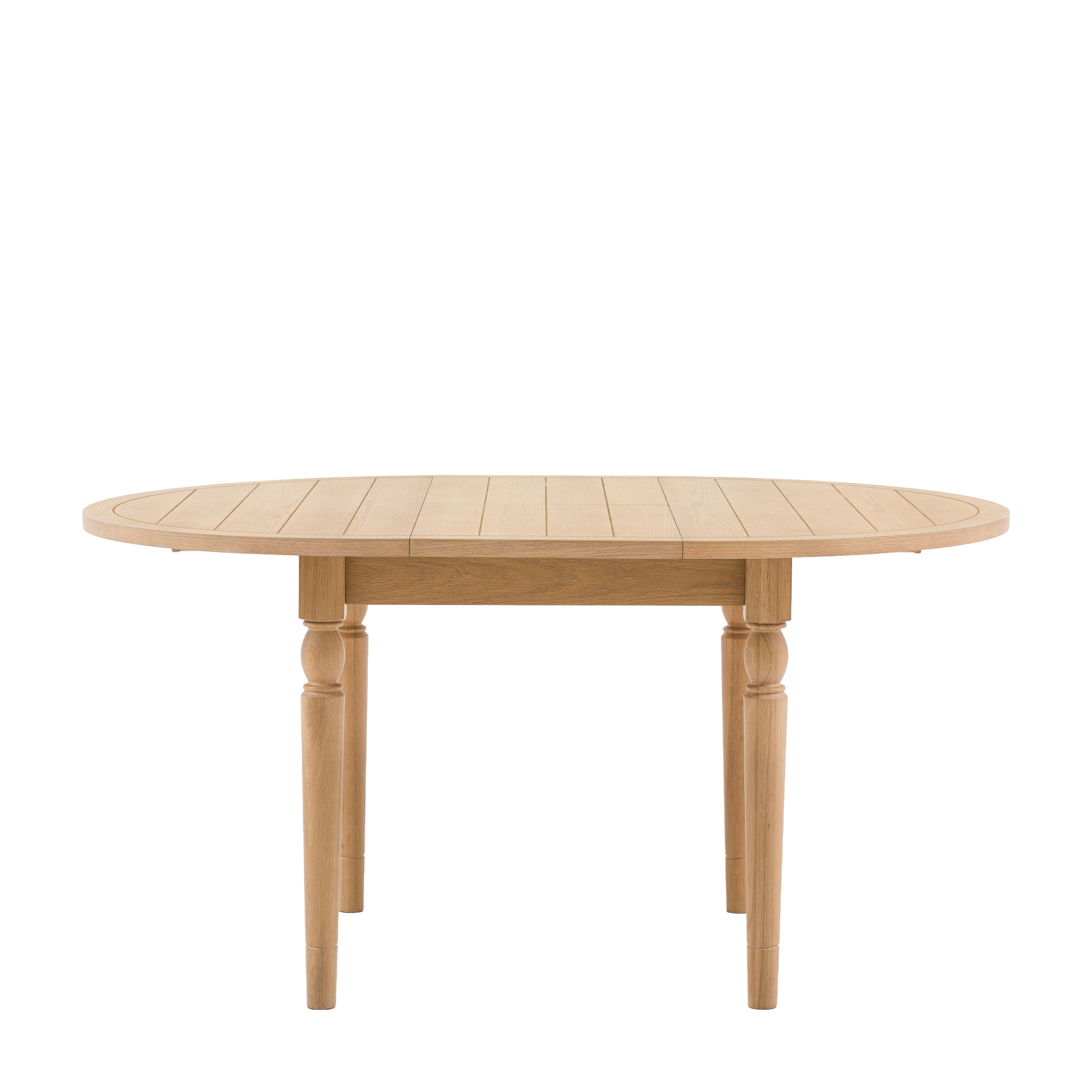 Eton Round Ext Dning Table Natural 1100/