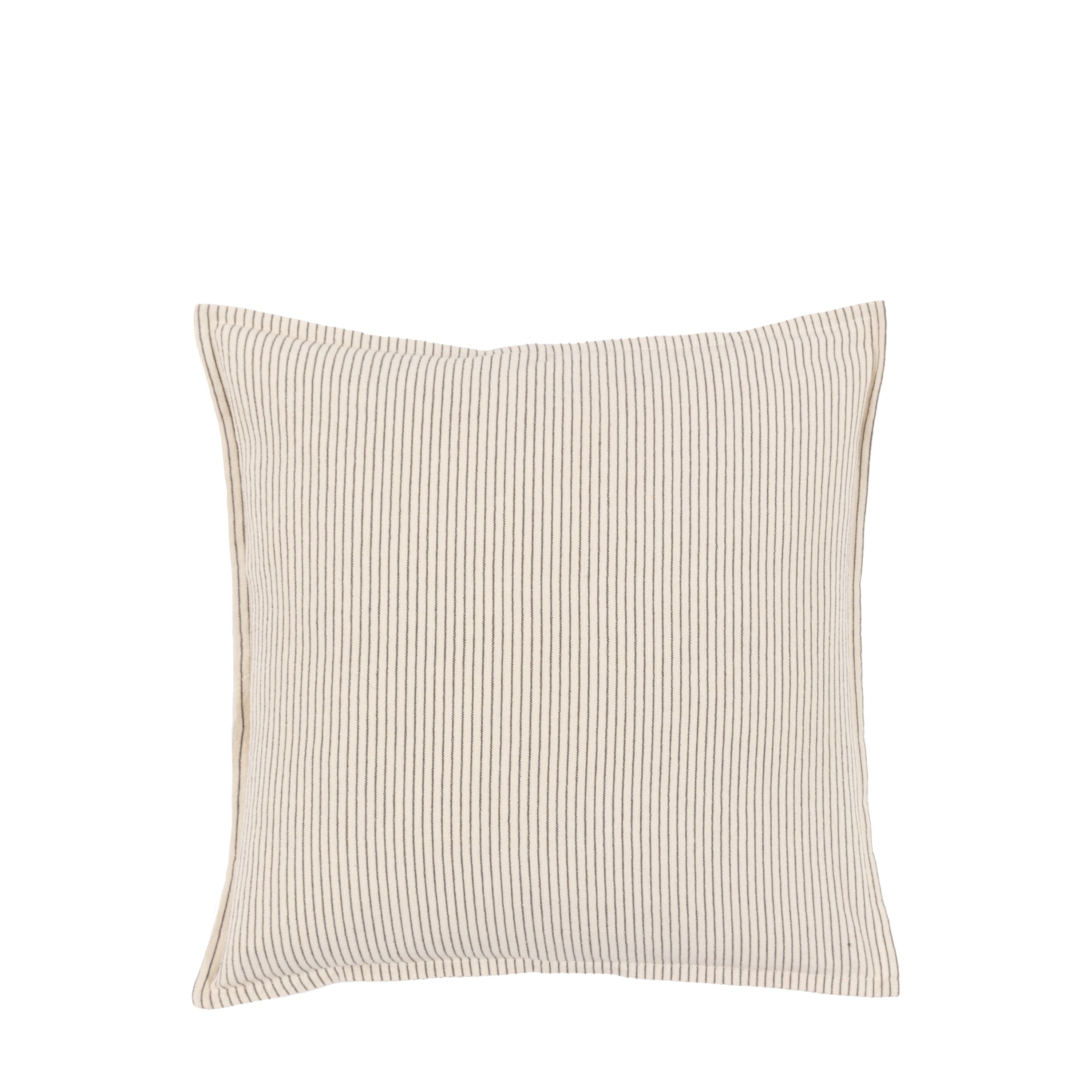 Fairford Woven Stripe Cushion Cream