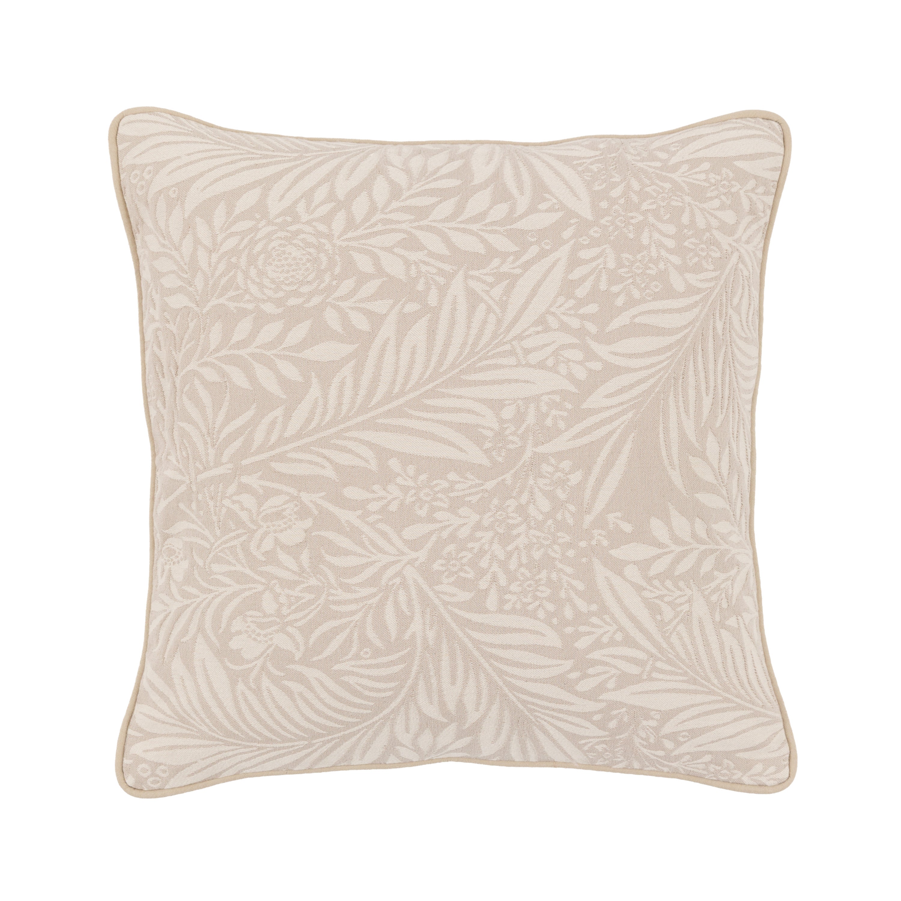 Fallow Leaf Woven Cushion Natural