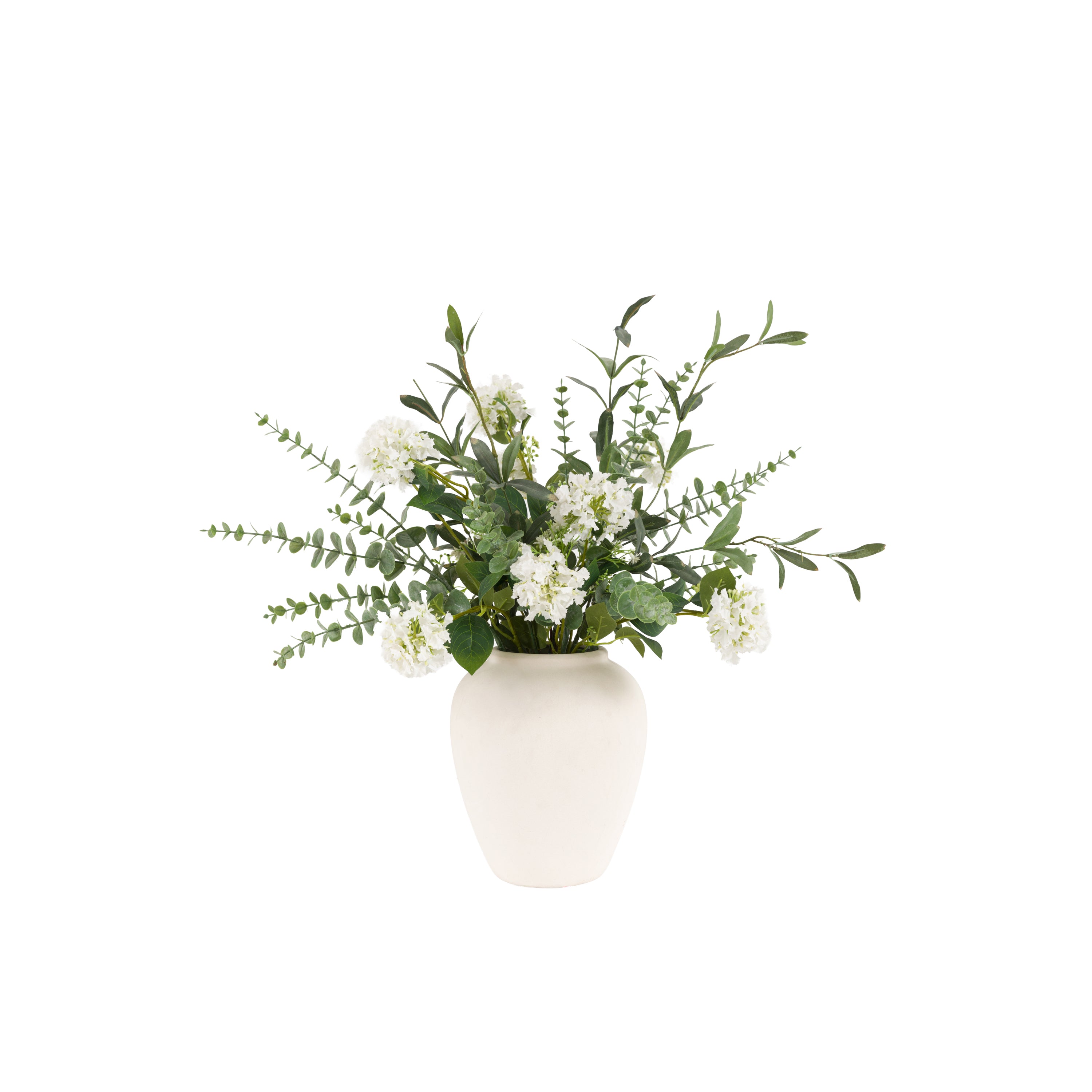 Eucalyptus Floral Vase Arrangement