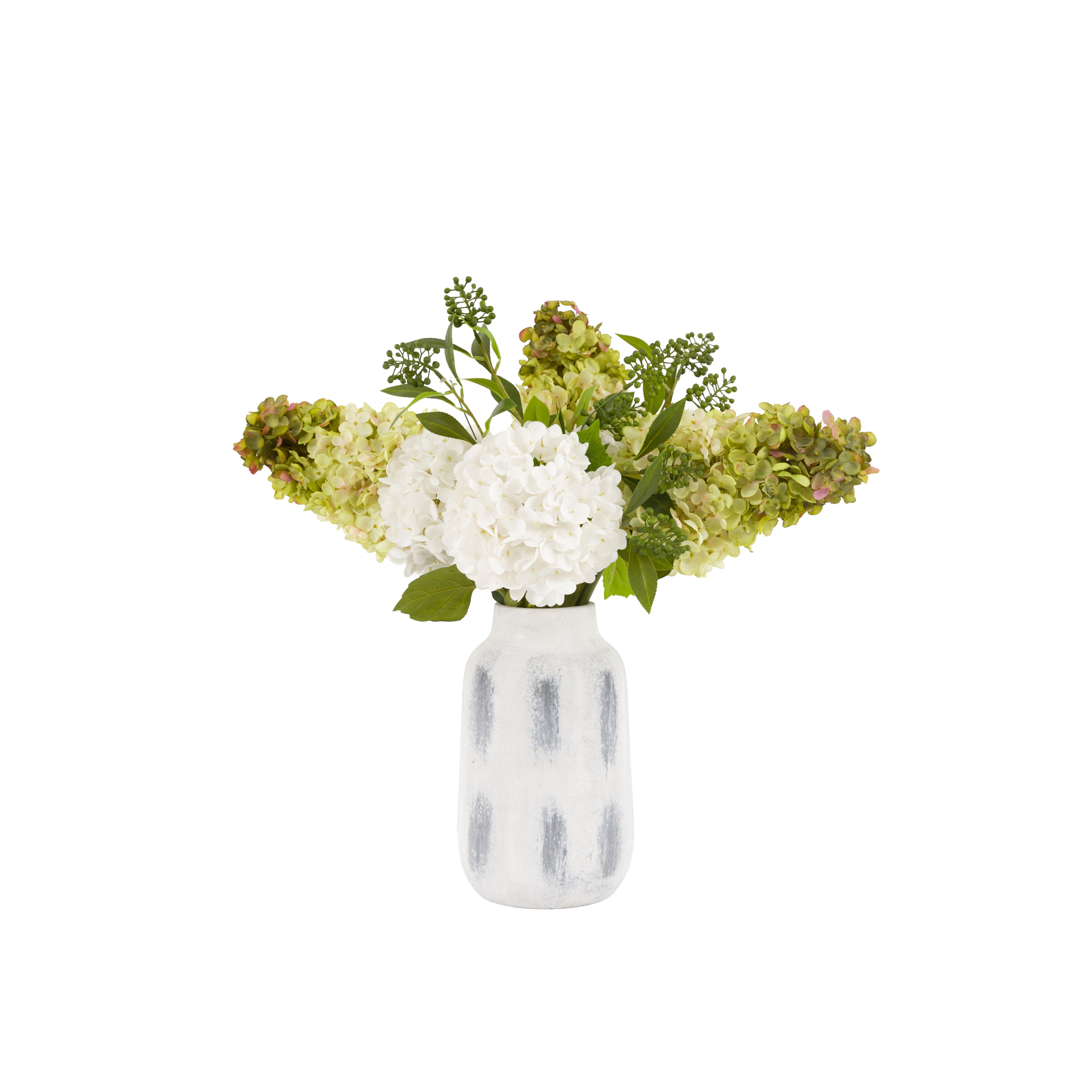 Hydrangea Floral Vase Arrangement