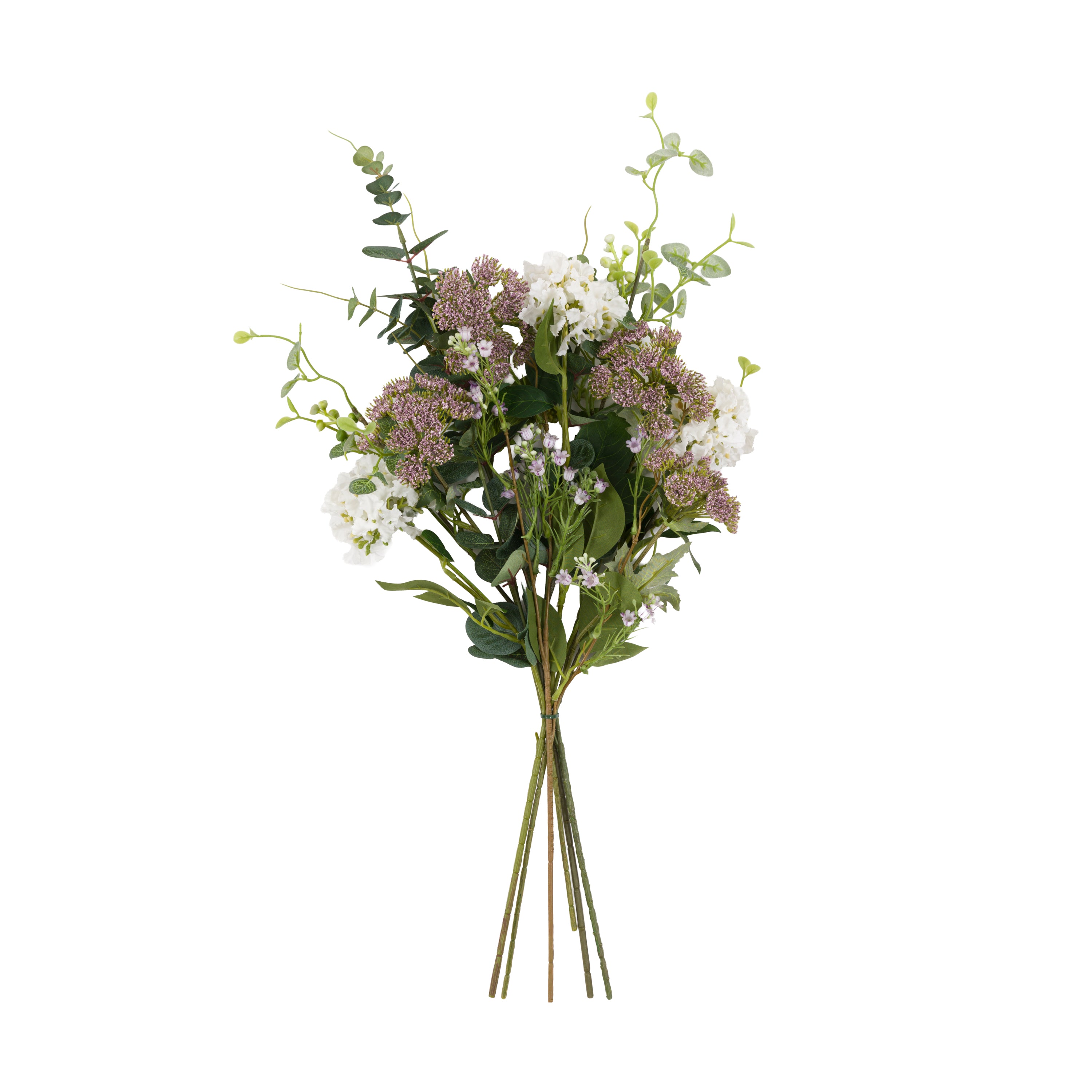 Lilac Mixed Wrapped Bouquet